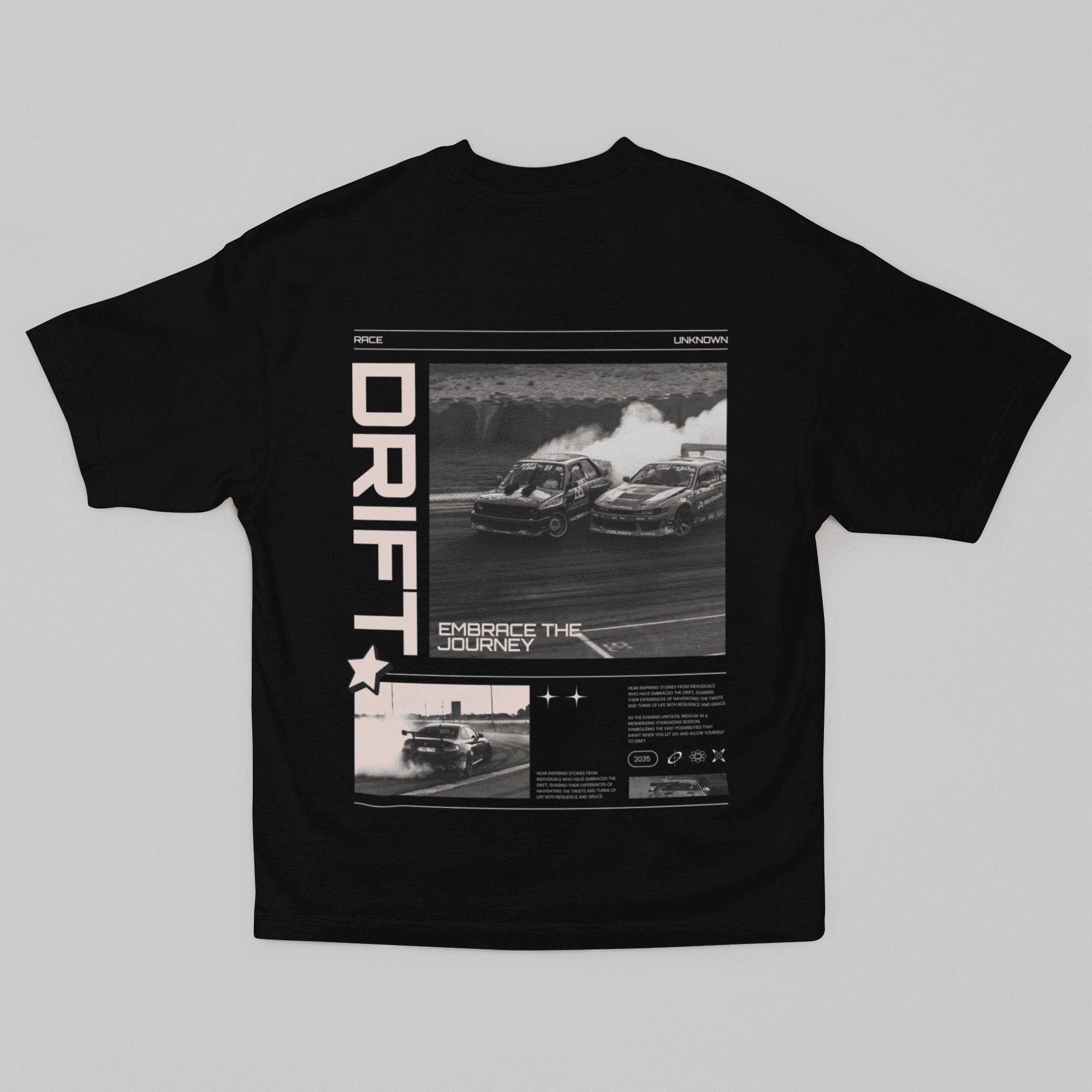 Camiseta Oversized Drift - GTSO13 – Loja GTS Customs