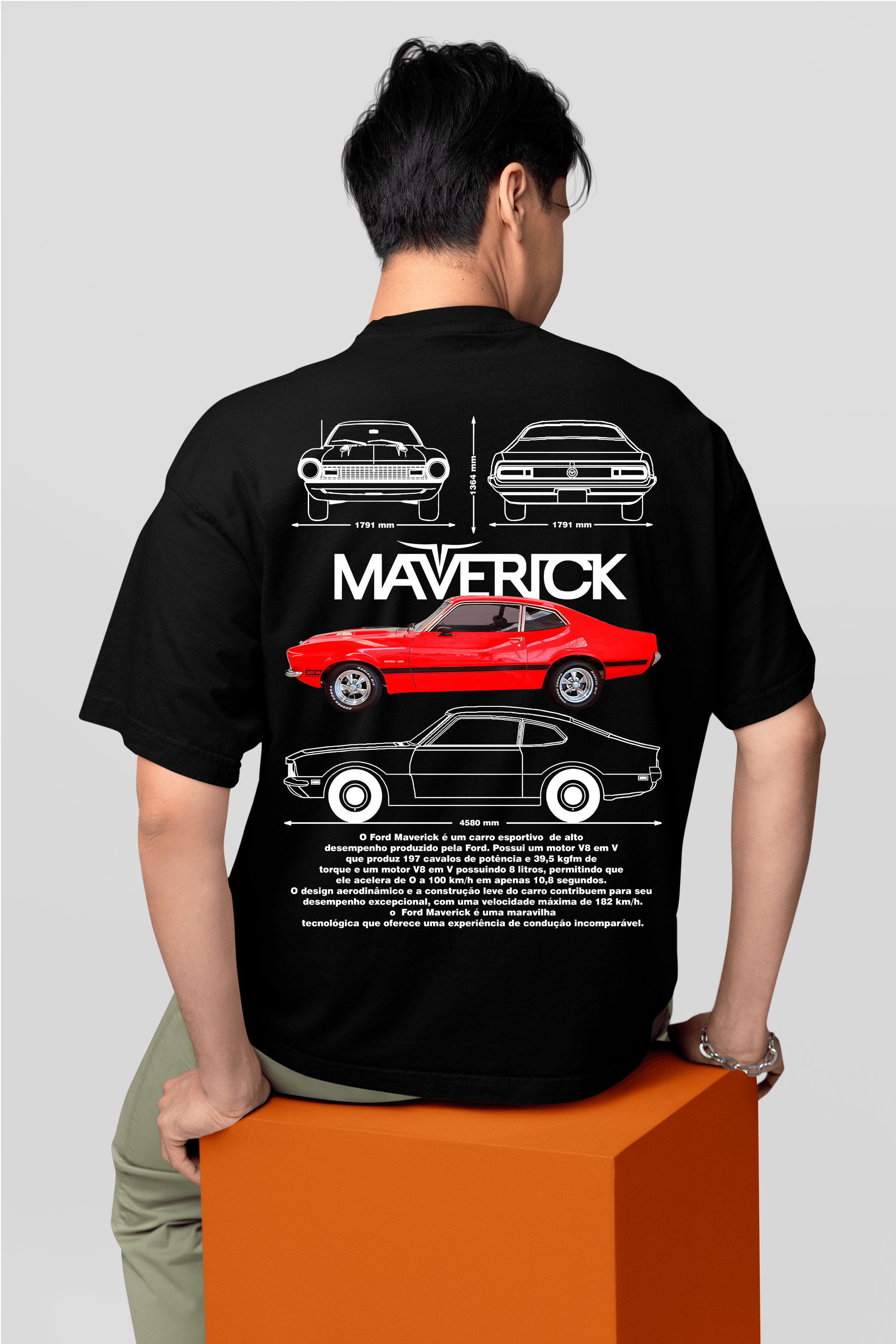 Camiseta Ford Maverick - GTS102