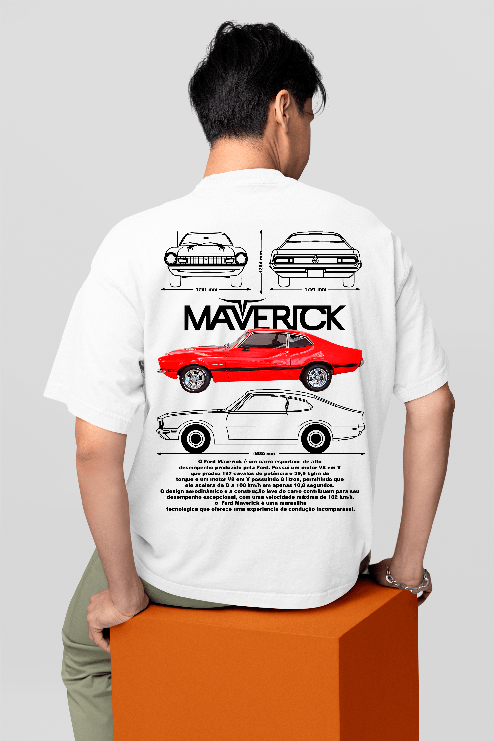 Camiseta Ford Maverick - GTS102