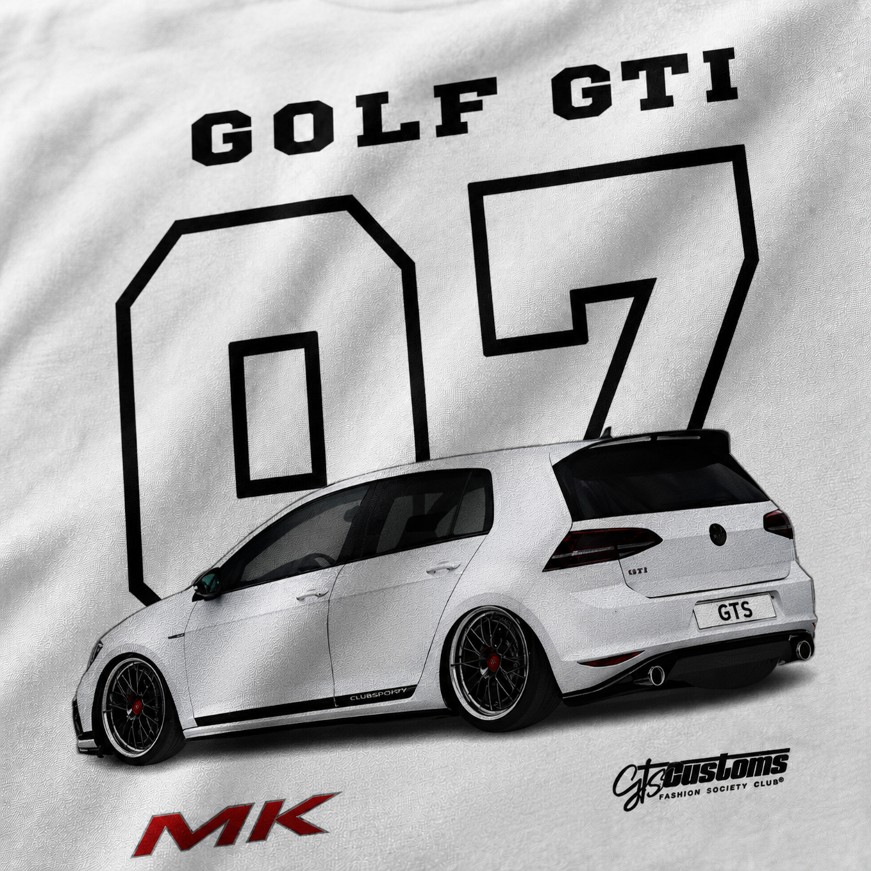 Camiseta Oversized Brasil - Golf GTI MK7