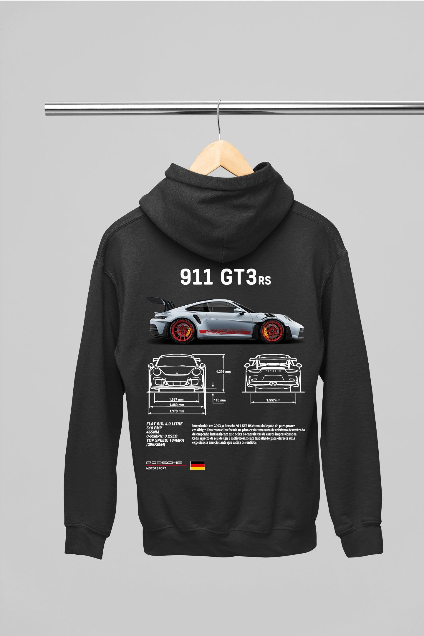 Moletom Com Capuz Porsche 911 GT3 RS - GTSC4