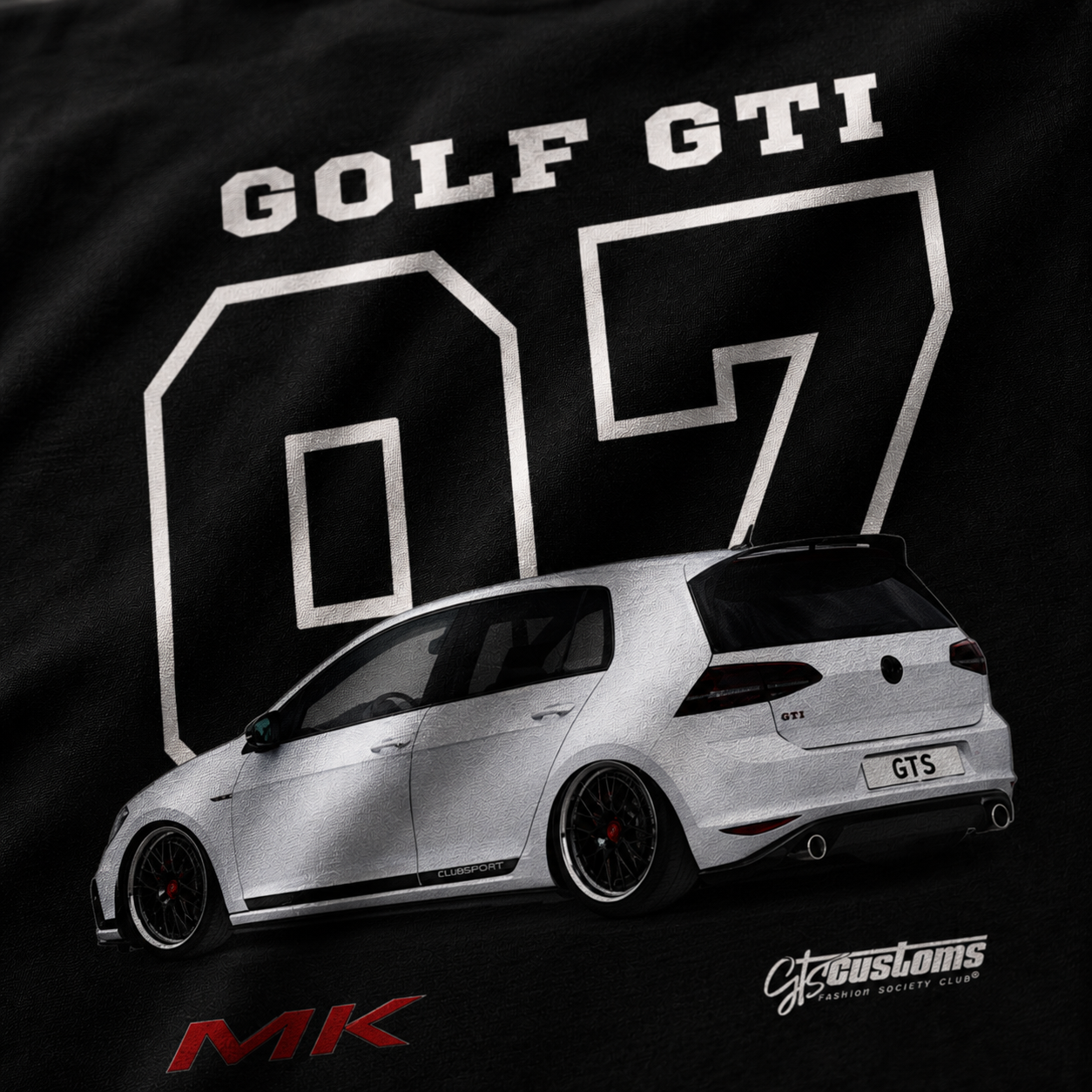 Camiseta Oversized Brasil - Golf GTI MK7