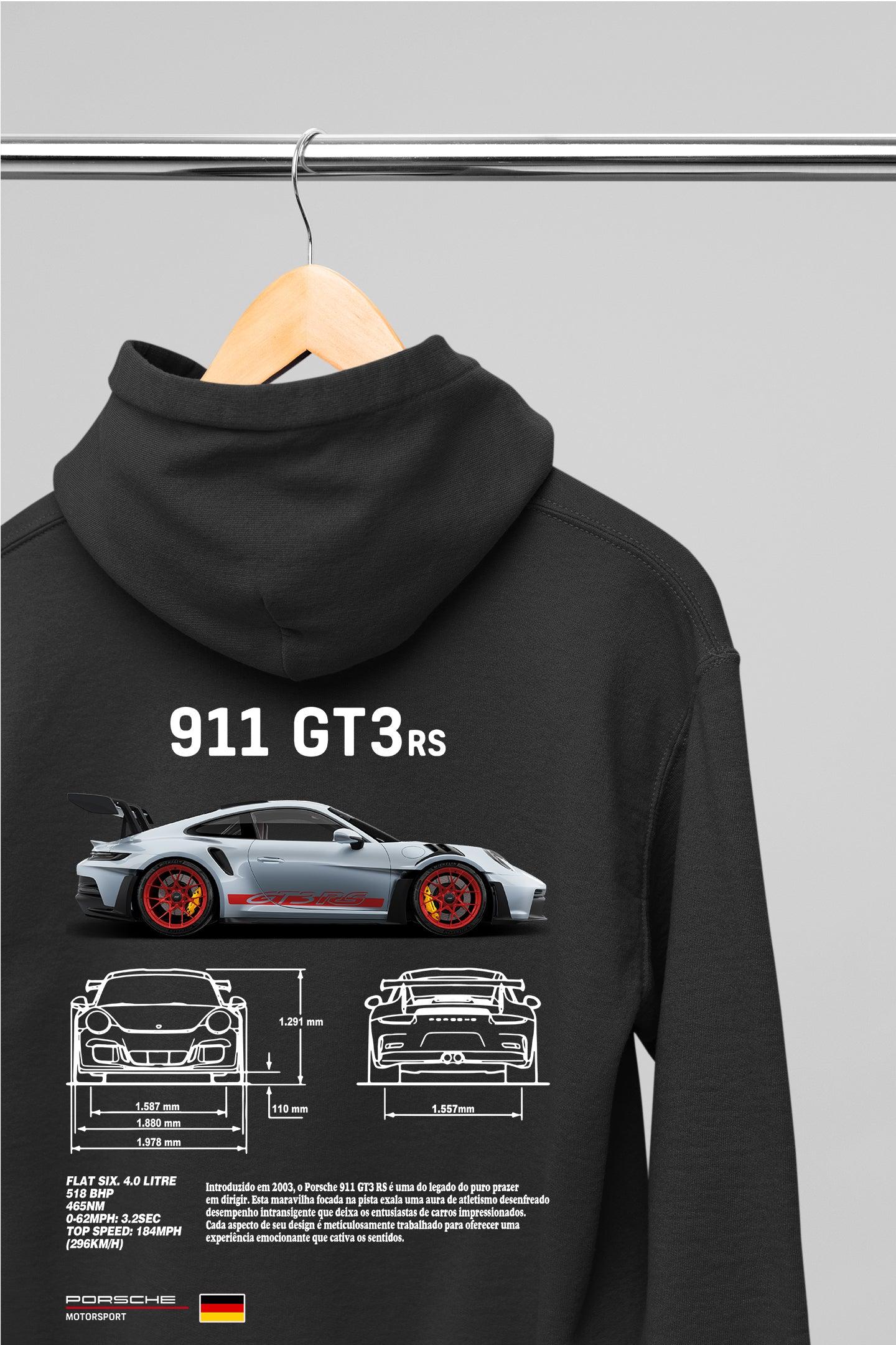 Moletom Com Capuz Porsche 911 GT3 RS - GTSC4