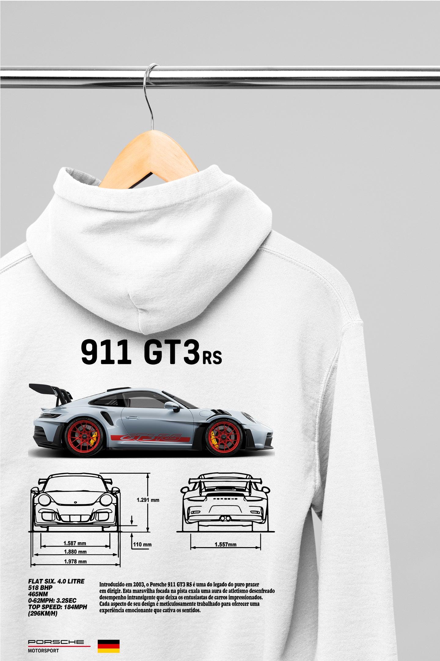 Moletom Com Capuz Porsche 911 GT3 RS - GTSC4