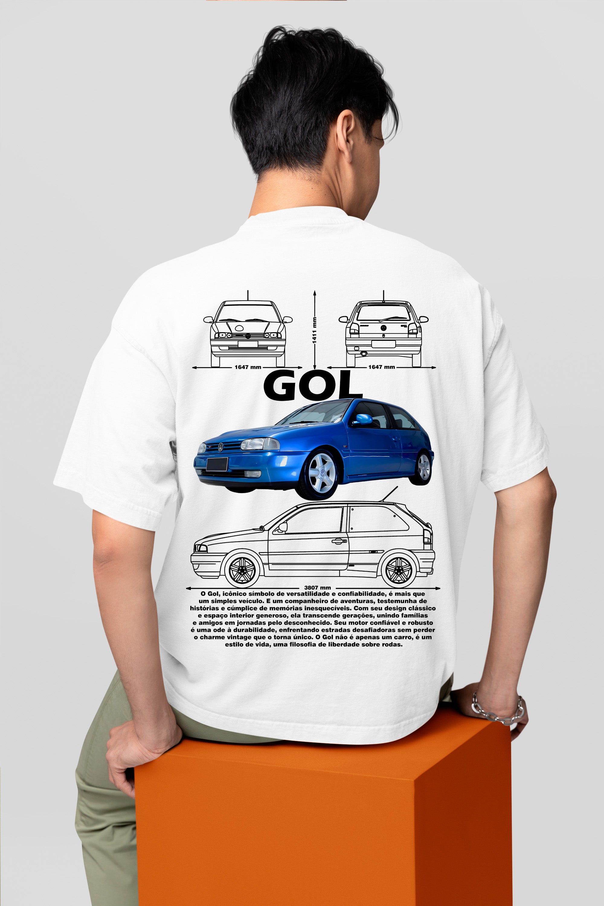 Camiseta Volkswagen Gol Bola - GTS109