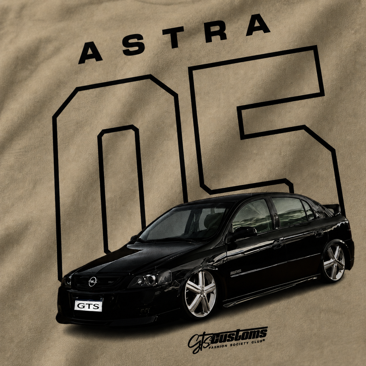Camiseta Oversized Brasil - Chevrolet Astra