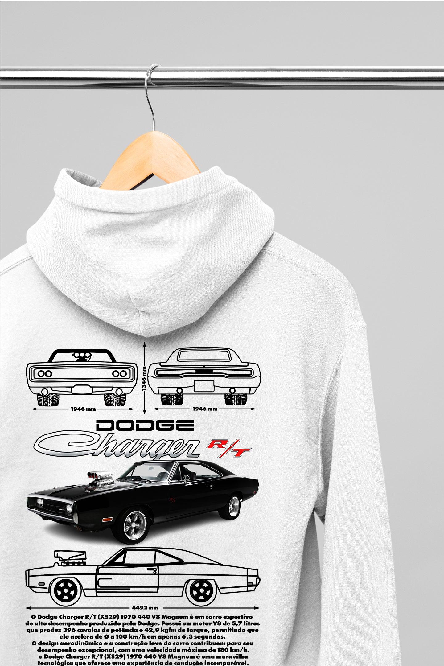 Moletom com Capuz Dodge Charger R/T Toretto - GTSC10