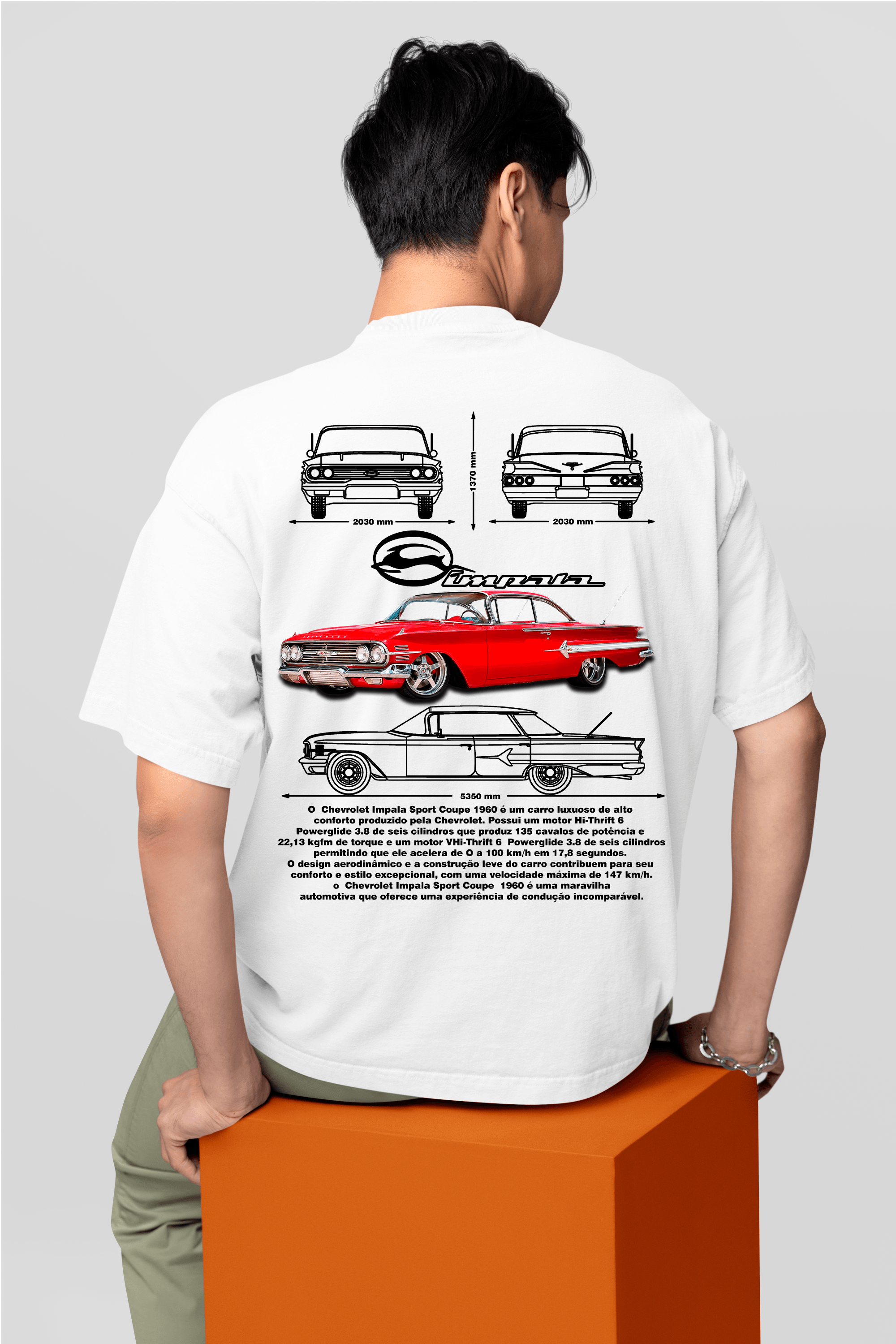 Camiseta Impala 1960 - GTS98