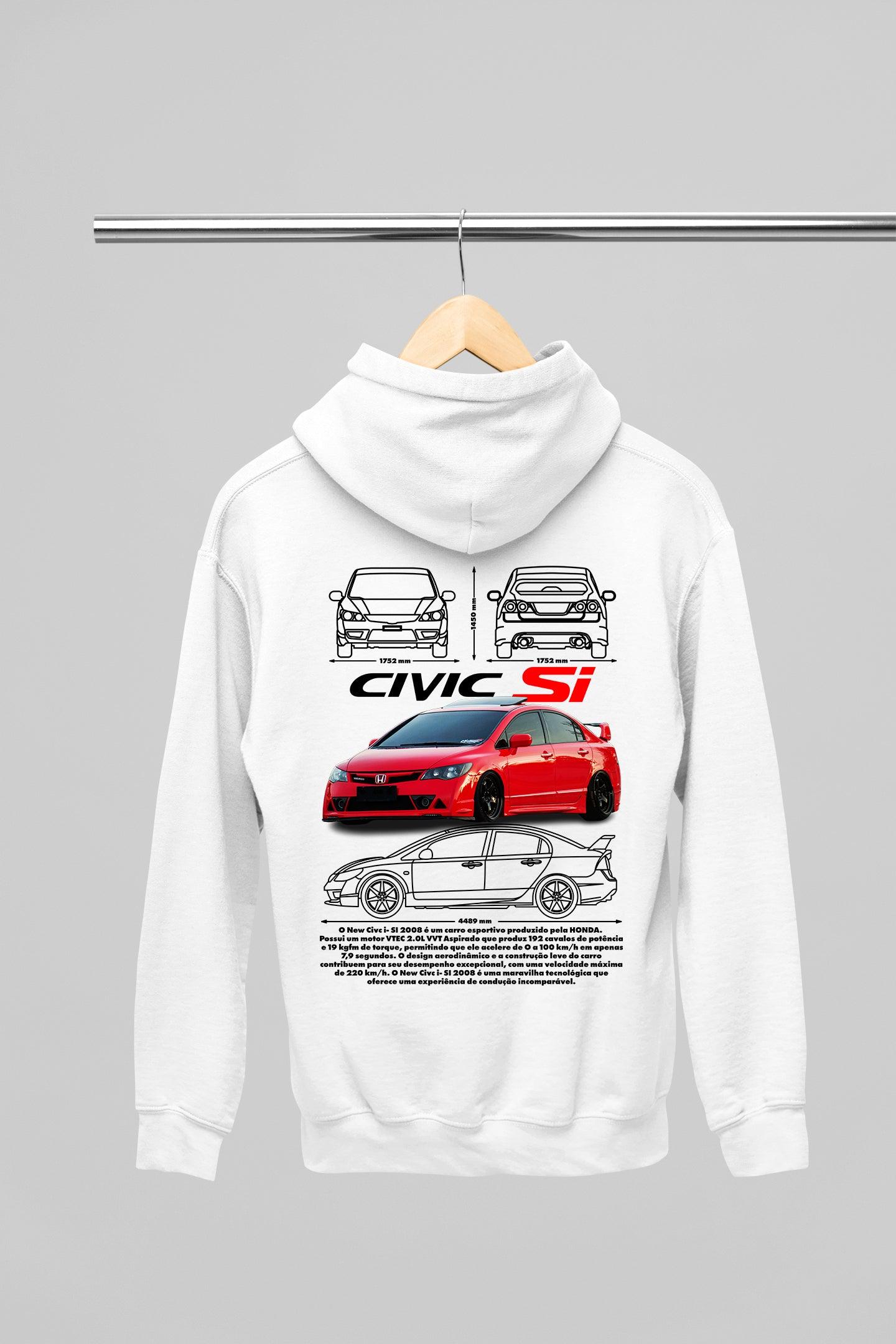 Moletom com Capuz Honda Civic - GTSC9