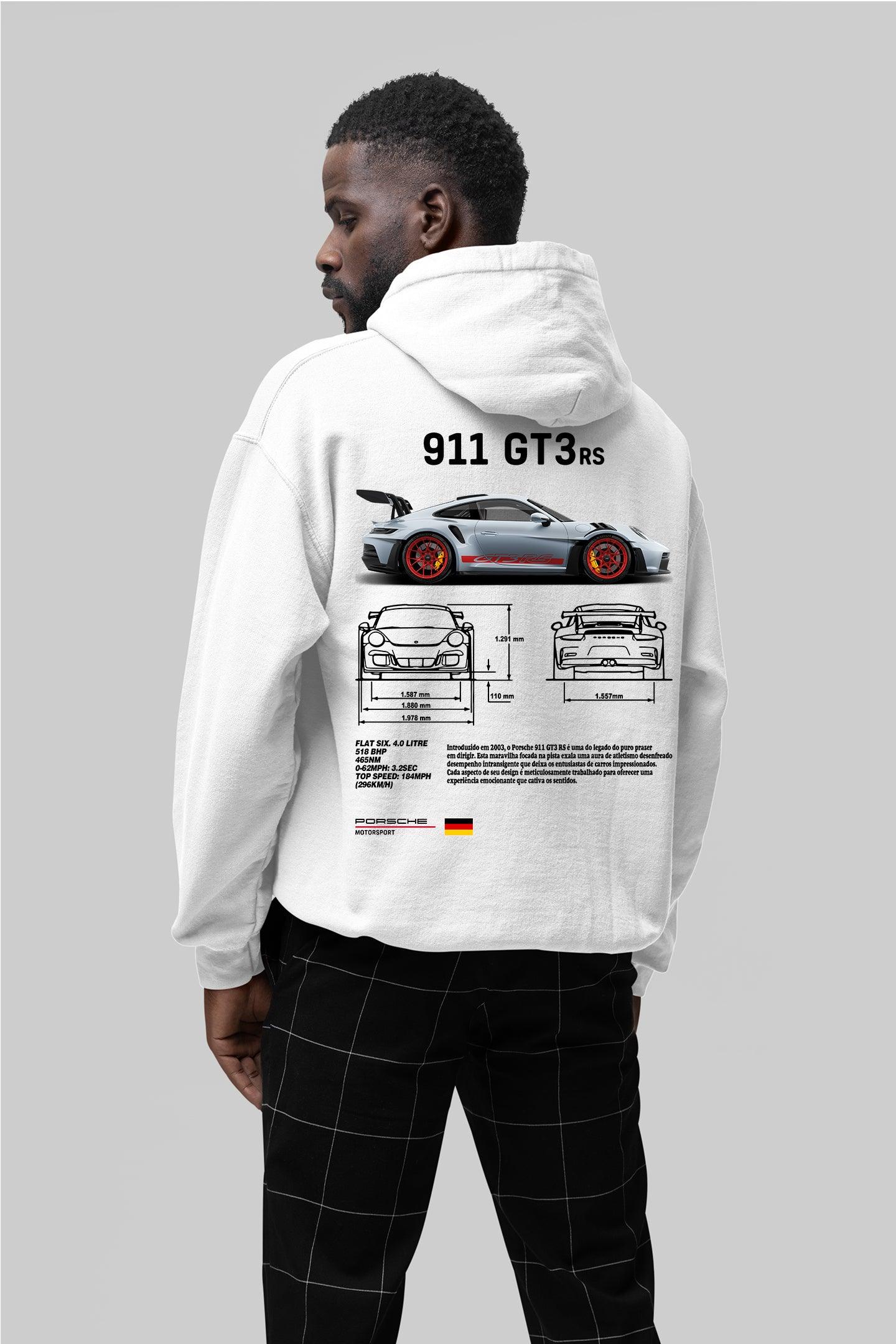 Moletom Com Capuz Porsche 911 GT3 RS - GTSC4