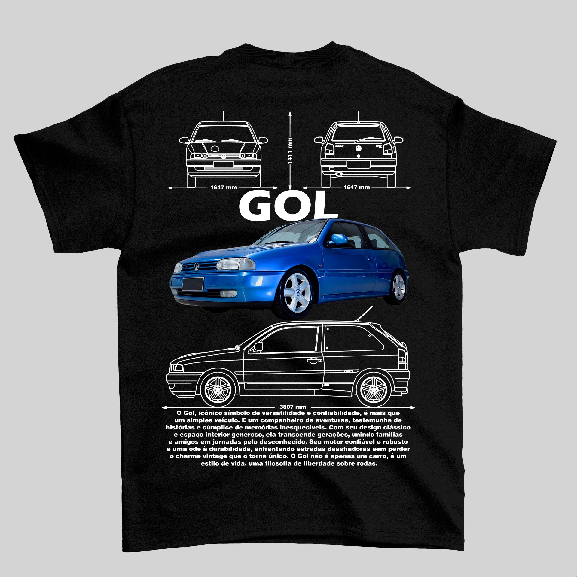 Camiseta Volkswagen Gol Bola - GTS109