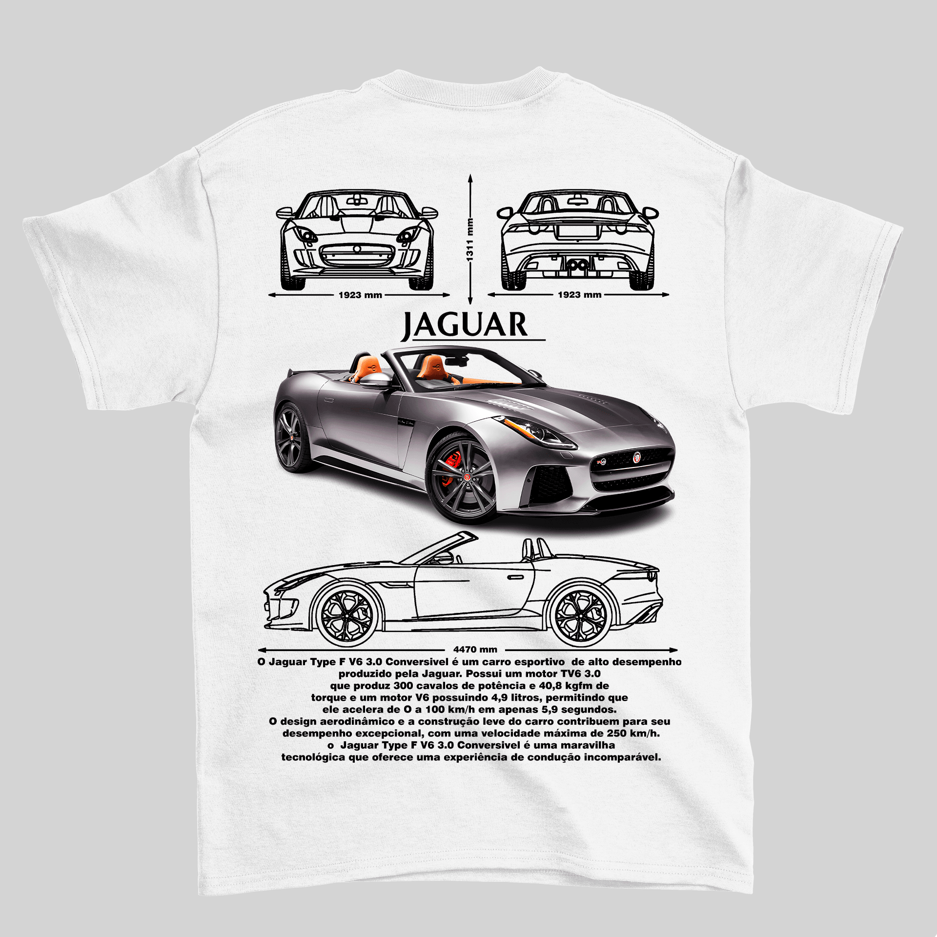 Camiseta Jaguar Type F - GTS96