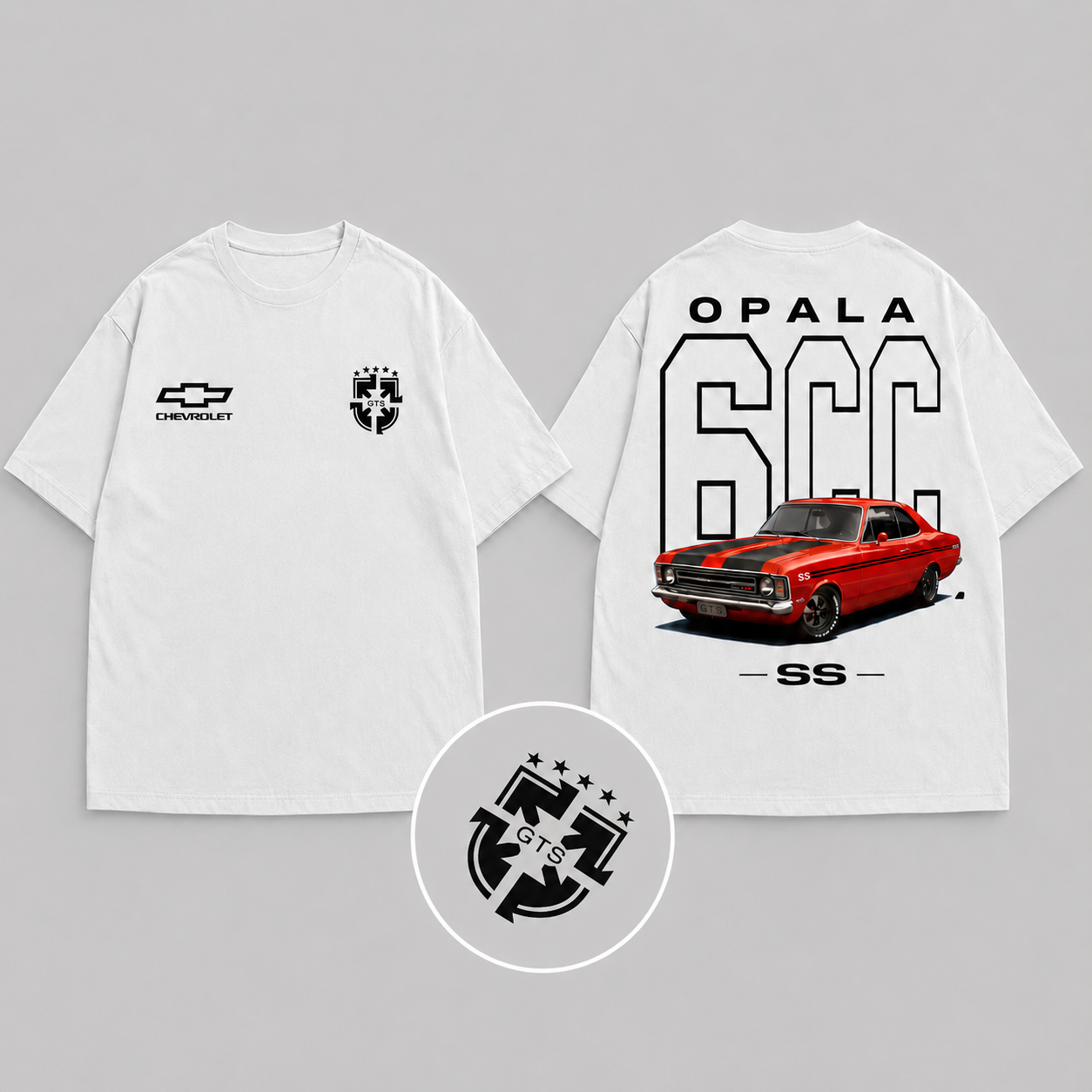Camiseta Oversized Brasil - Opala CC