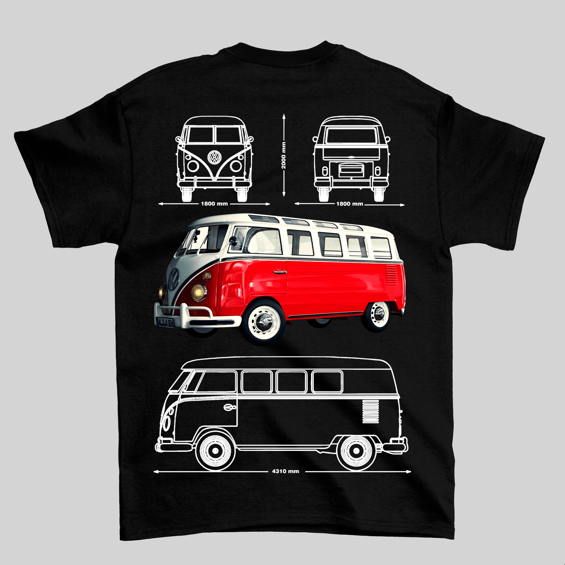 Camiseta Volkswagen Kombi - GTS100