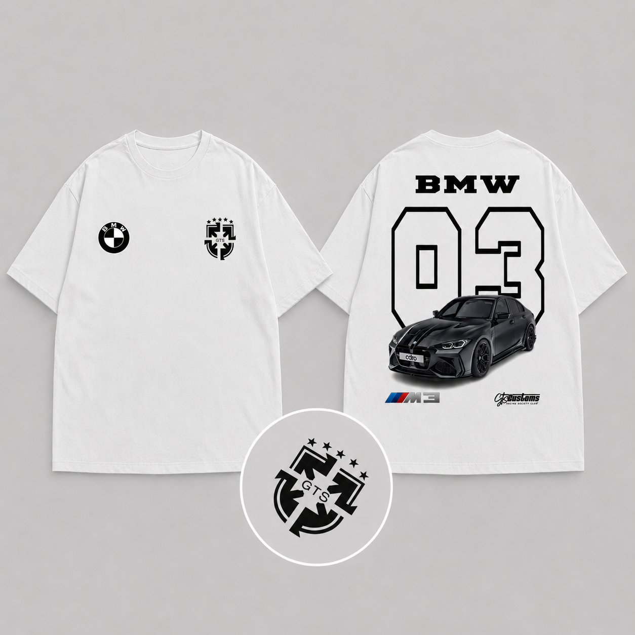 Camiseta Oversized Brasil - BMW M3