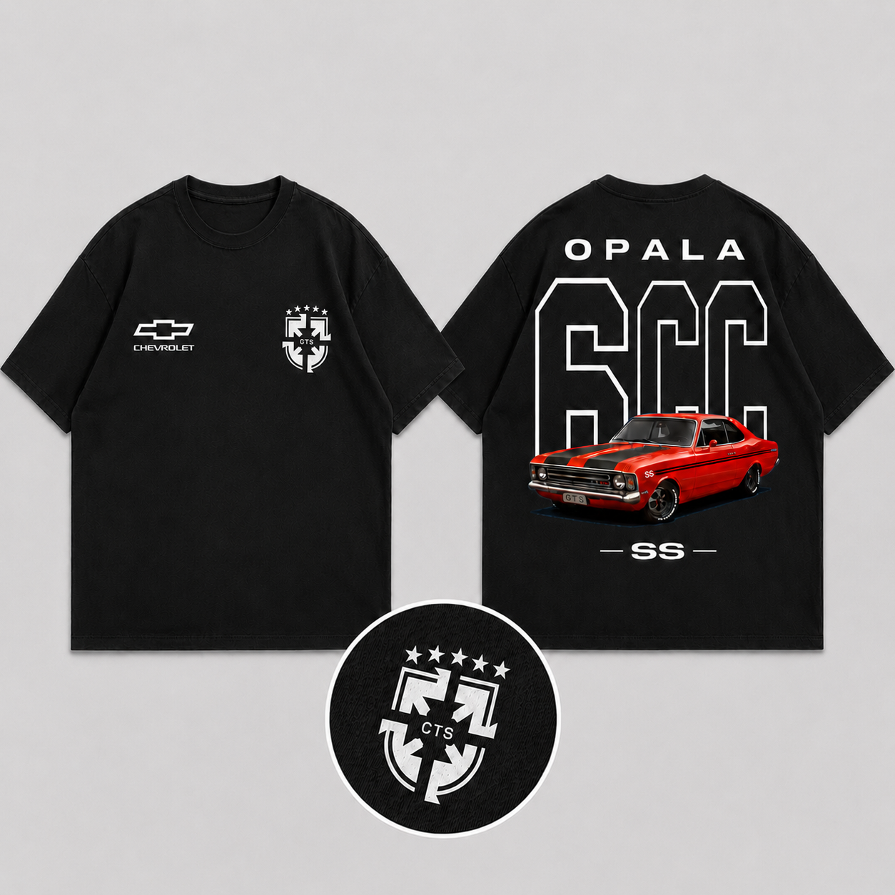 Camiseta Oversized Brasil - Opala CC
