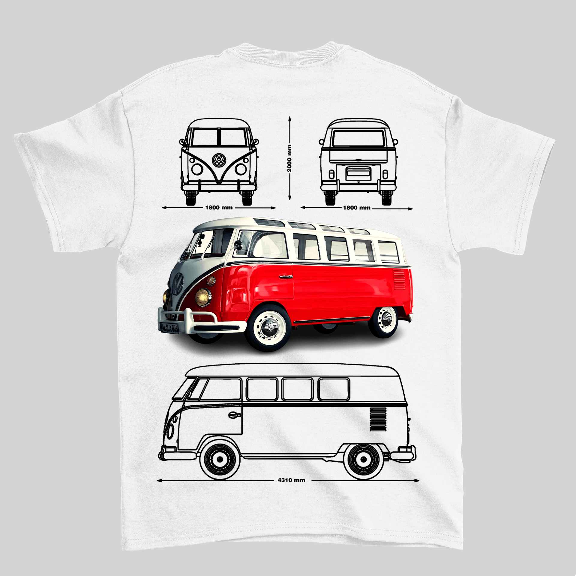 Camiseta Volkswagen Kombi - GTS100