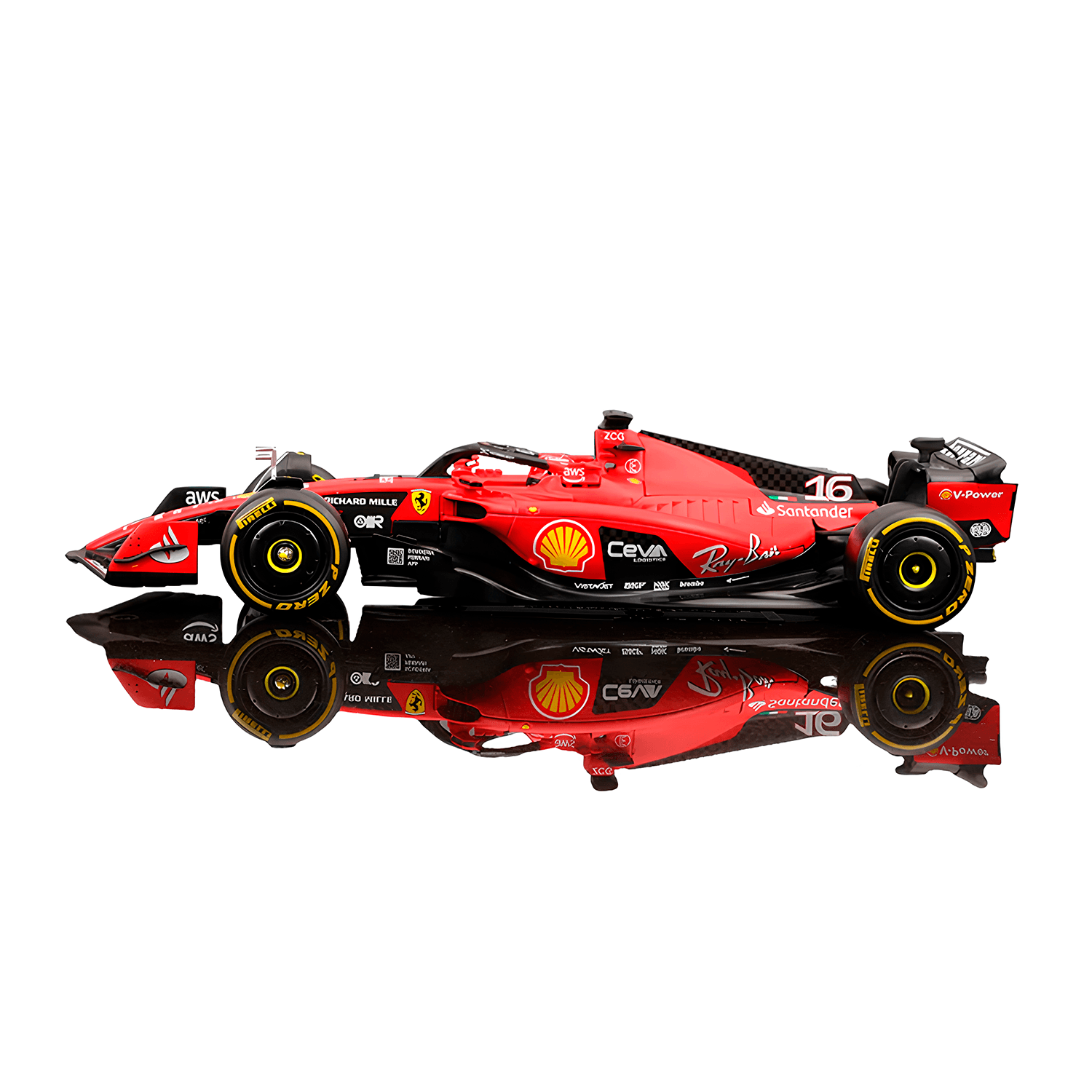 F1 Miniatura Ferrari SF23 #16 Charles Leclerc 1:24