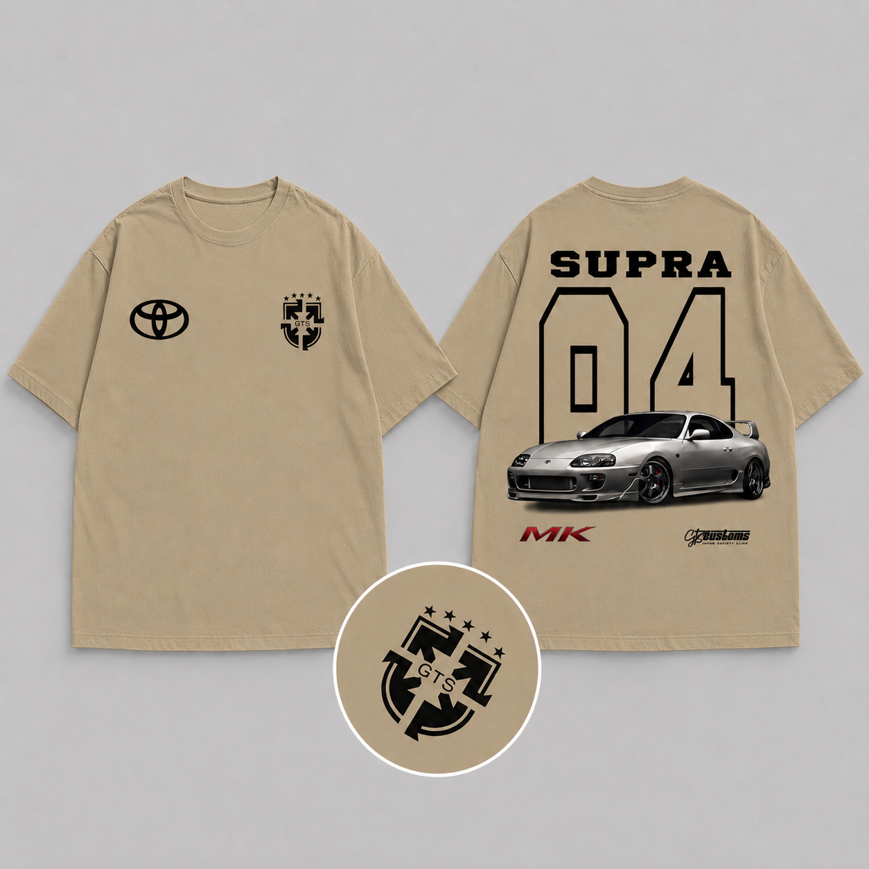 Camiseta Oversized Brasil - Supra MK4