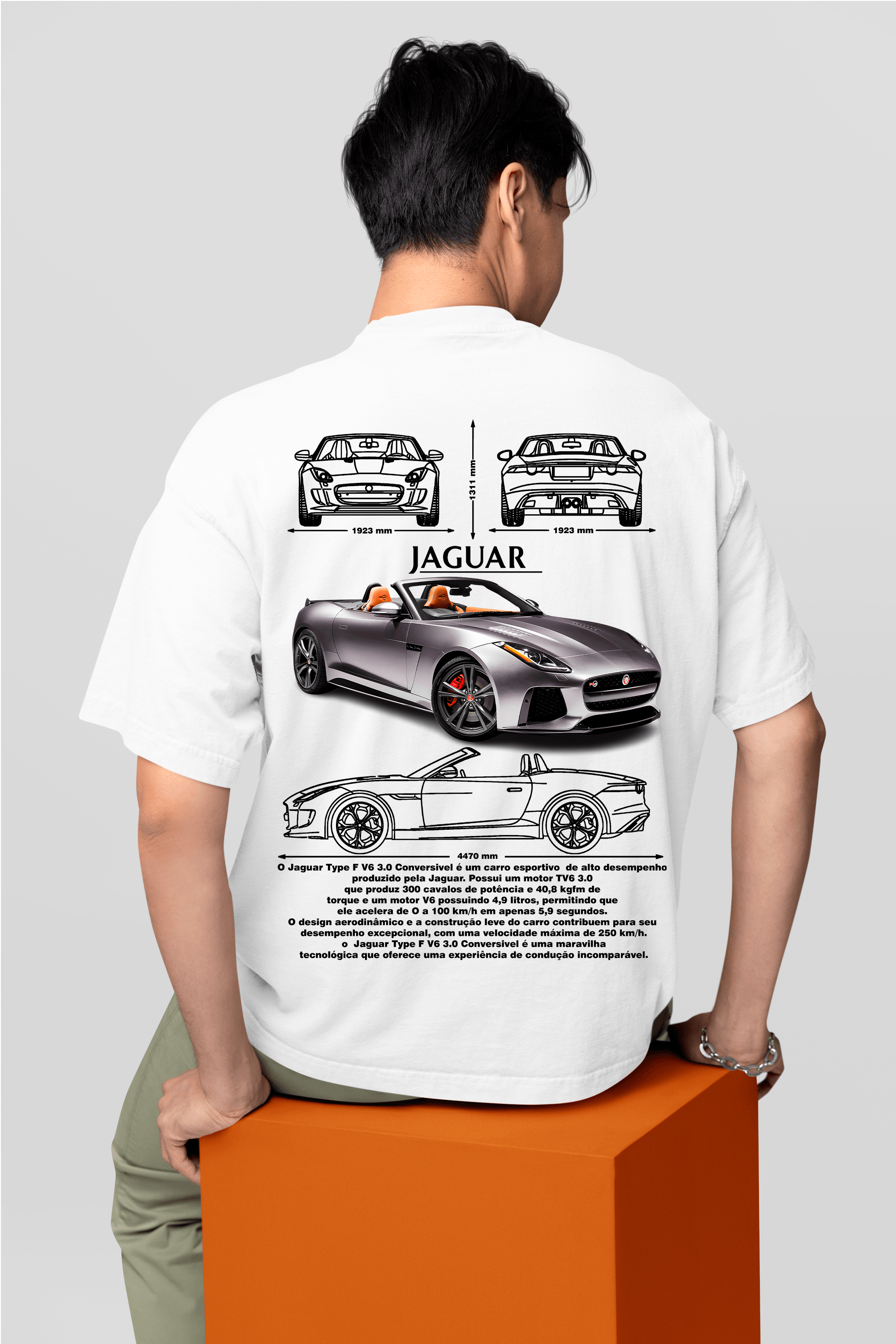 Camiseta Jaguar Type F - GTS96