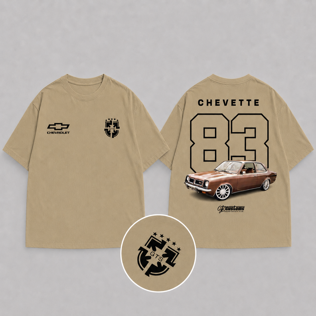 Camiseta Oversized Brasil - Chevette