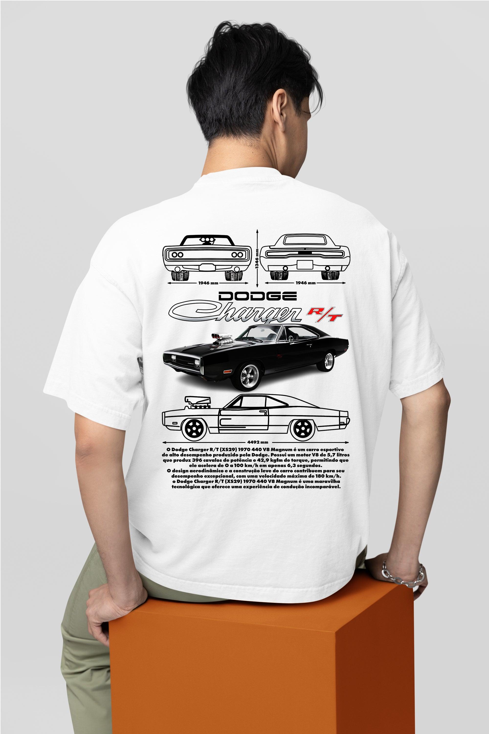 Camiseta Velozes e Furiosos Dodge Charger R/T 1970 Dom Toretto - GTS74