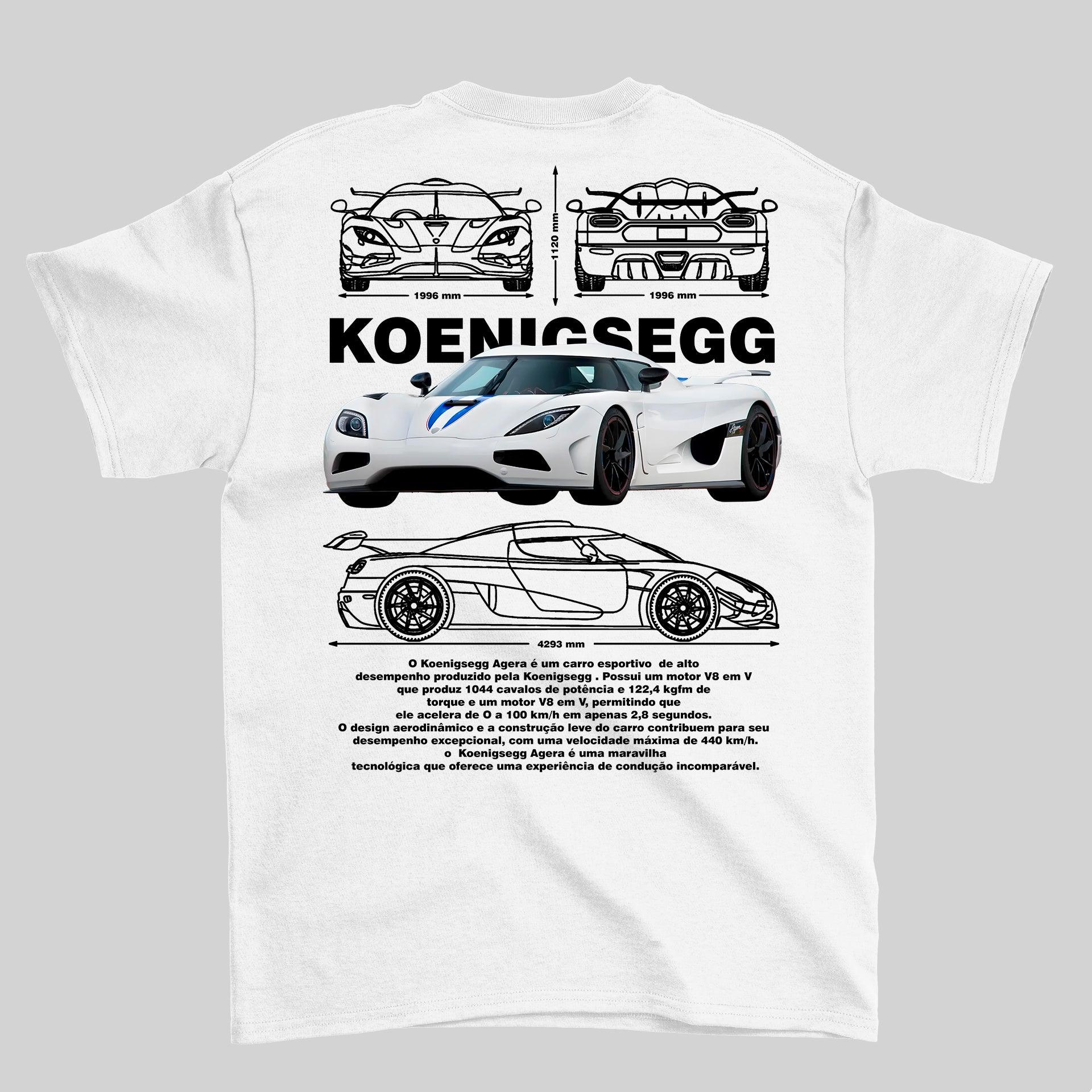 Camiseta Koenigsegg One - GTS97