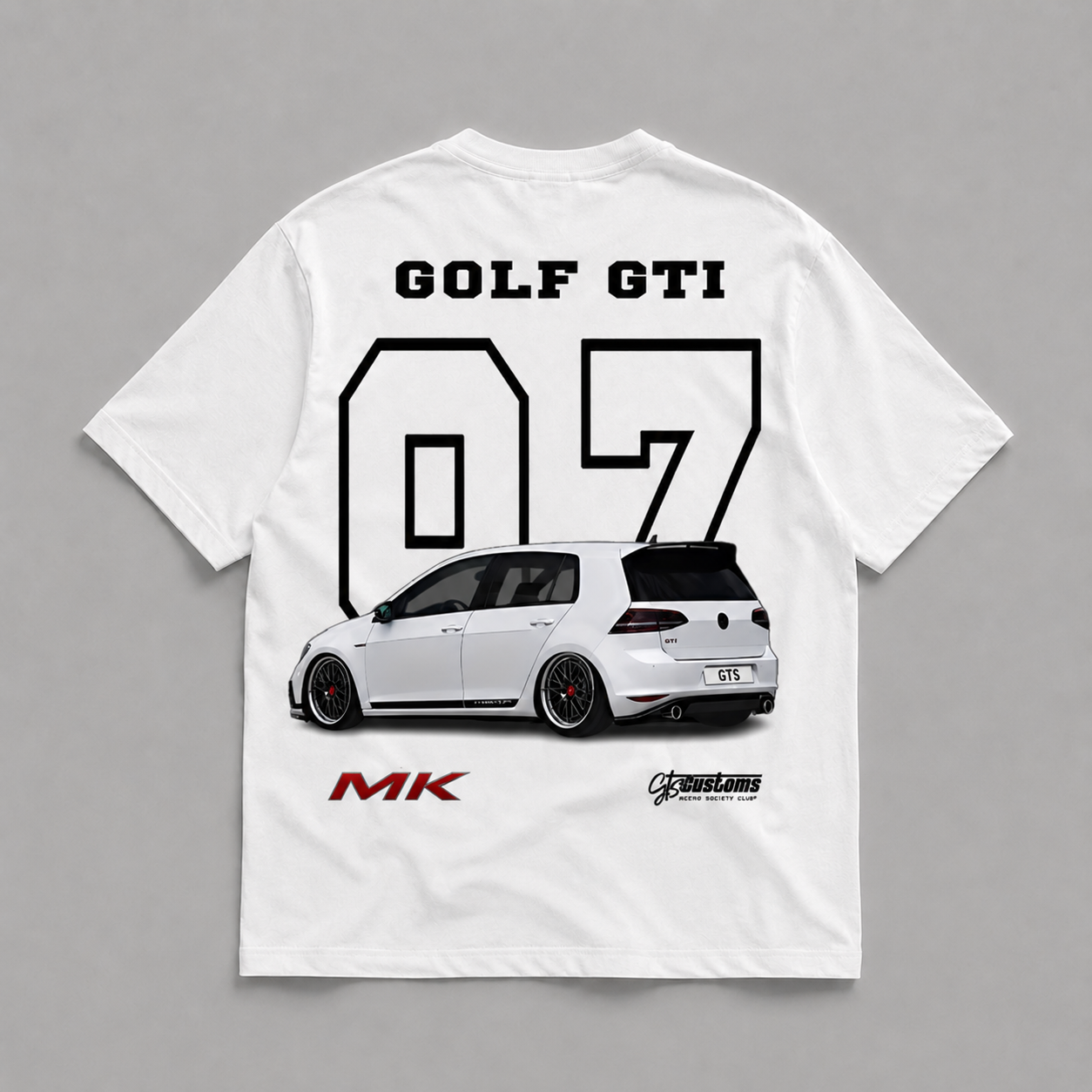 Camiseta Oversized Brasil - Golf GTI MK7
