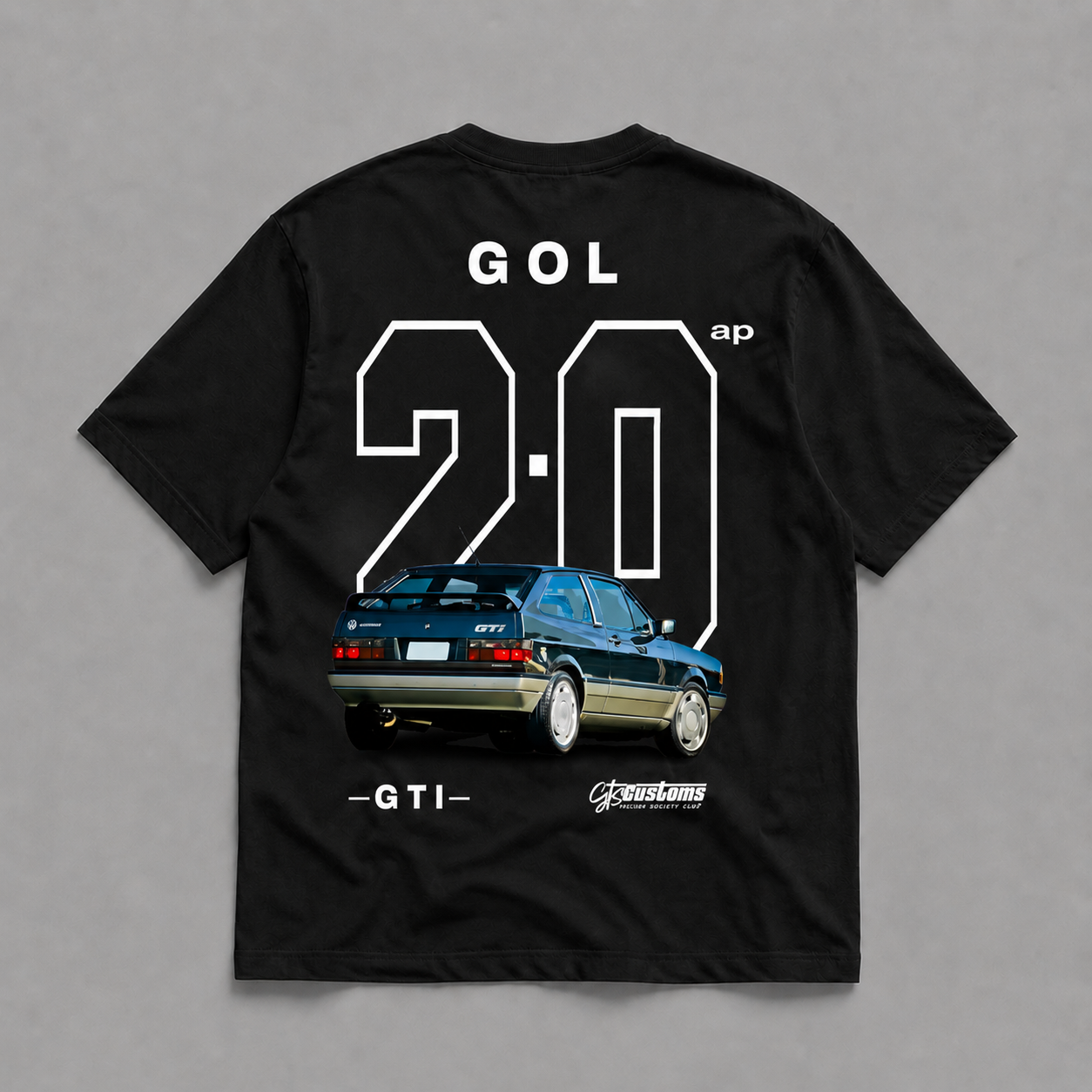 Camiseta Oversized Brasil - GOL GTI