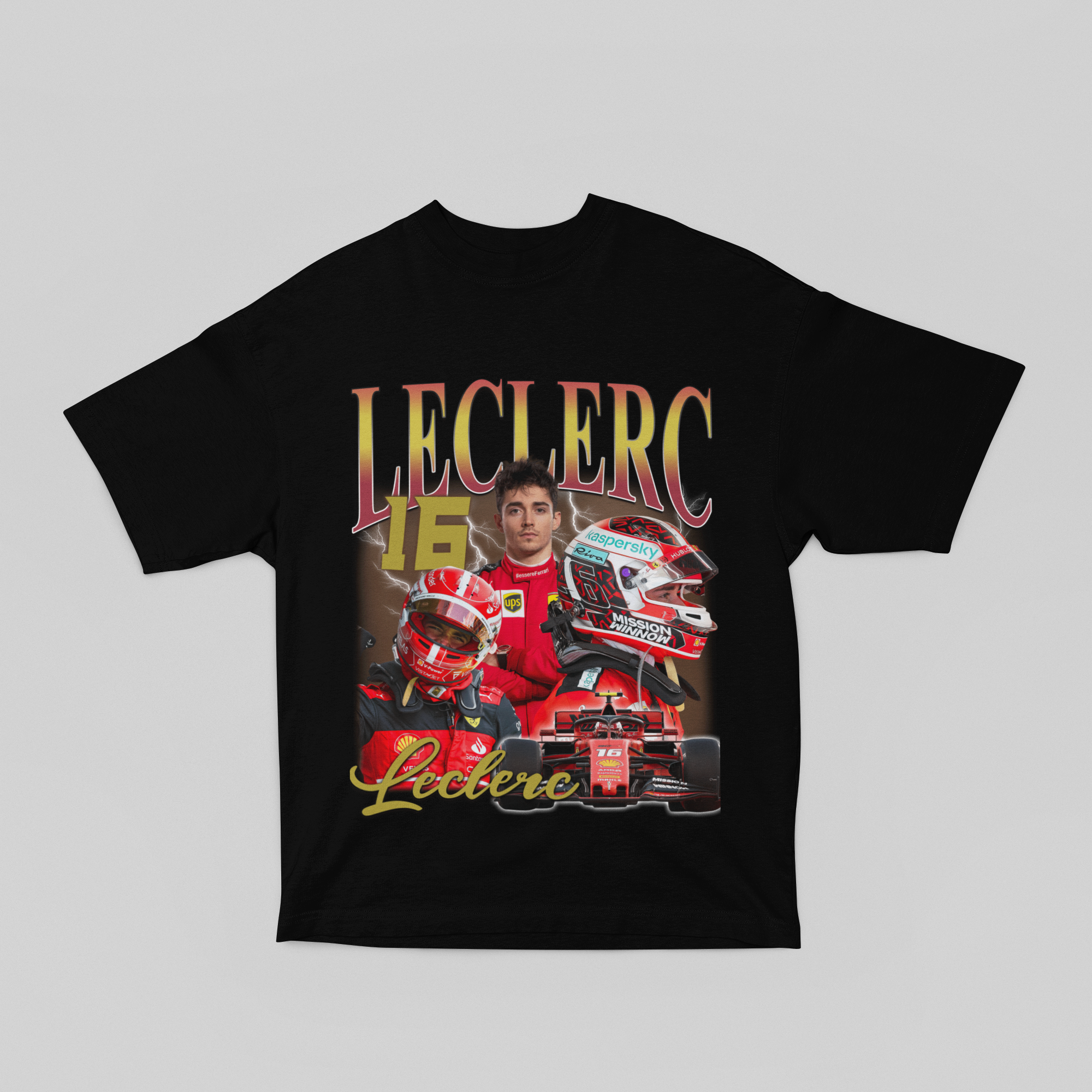 Camiseta Oversized Formula 1 - Leclerc - Loja GTS Customs