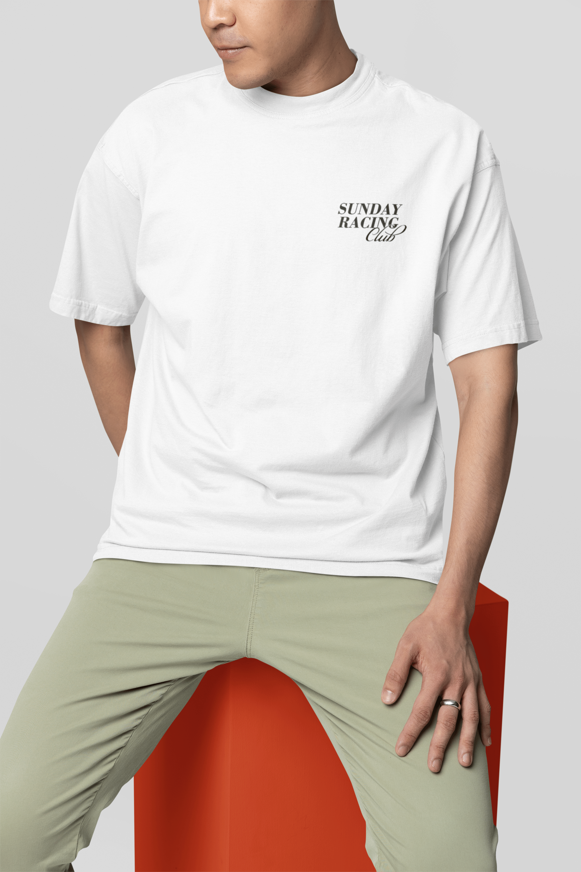 Camiseta Oversized Formula 1 - Sunday Racing Club - Loja GTS Customs