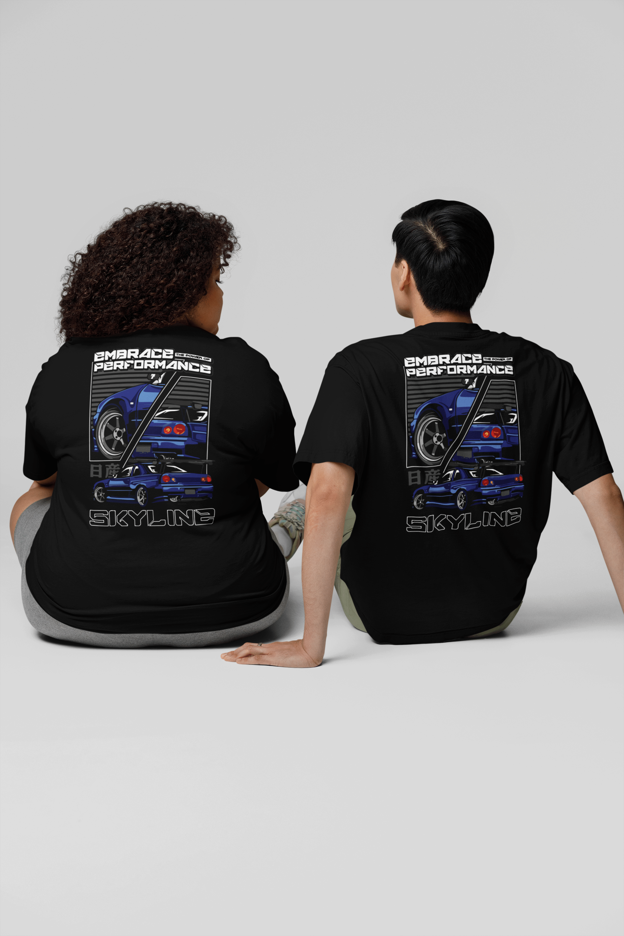 Camiseta Oversized Skyline Performance- GTSO35 - Loja GTS Customs