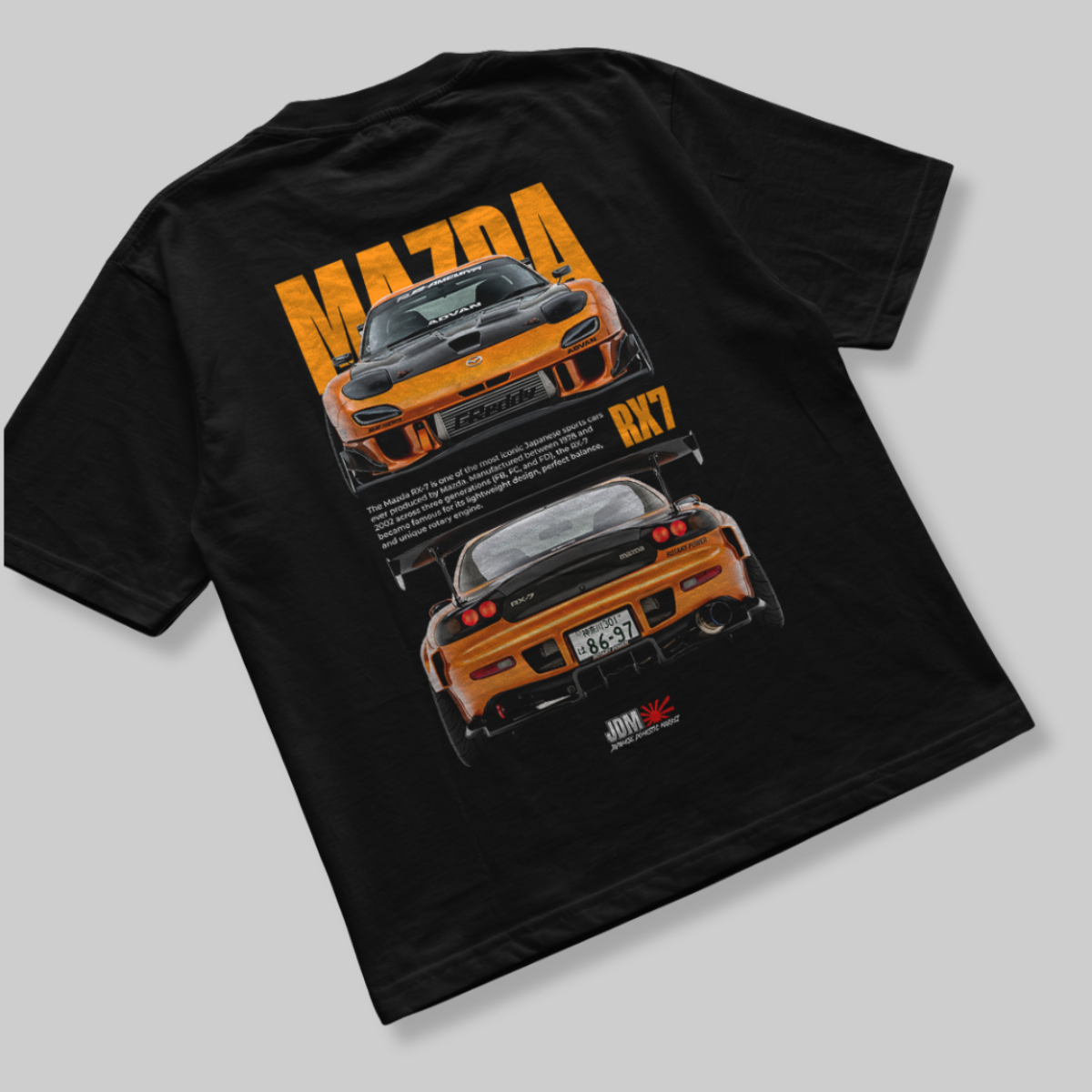 Camiseta JDM Mazda RX7 - GTS189