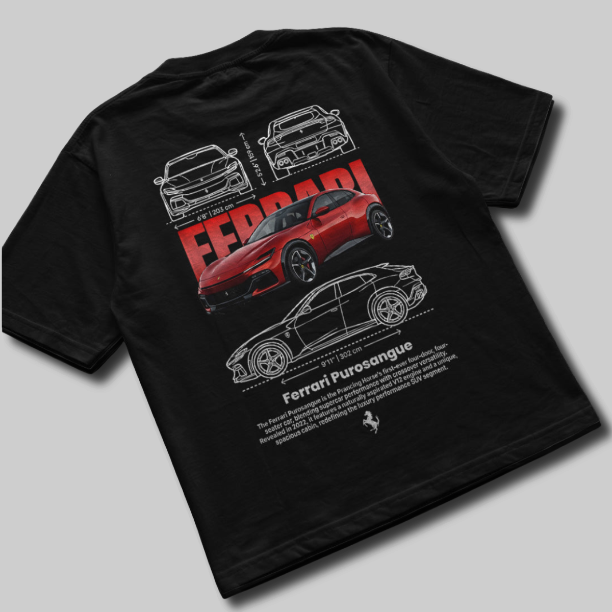 Camiseta Ferrari Purosangue - GTS236
