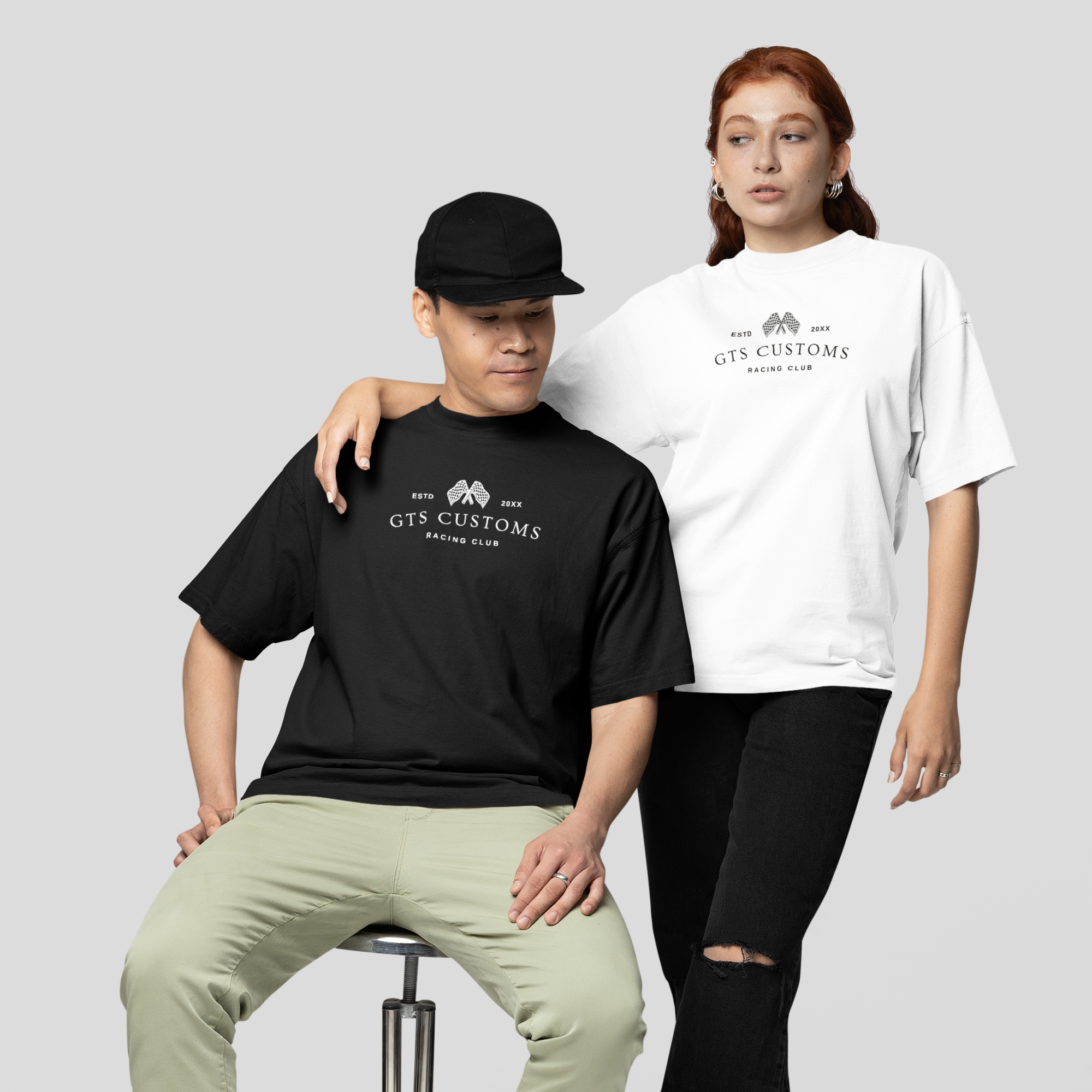 Kit Casal Camisetas Porsche - GTSK12 - Loja GTS Customs