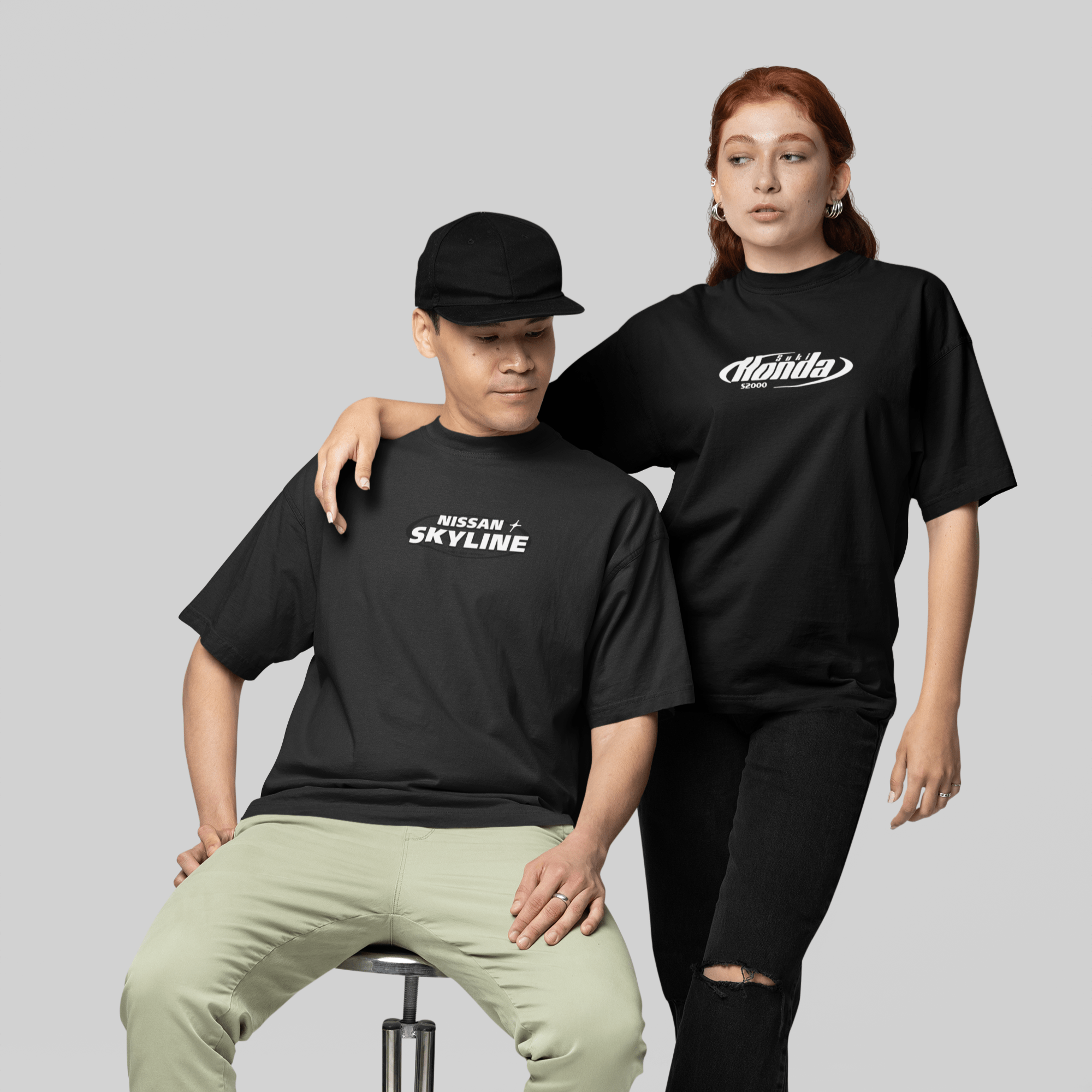 Kit Casal Camisetas Skyline Brian + s2000 Suki - GTSK3 - Loja GTS Customs
