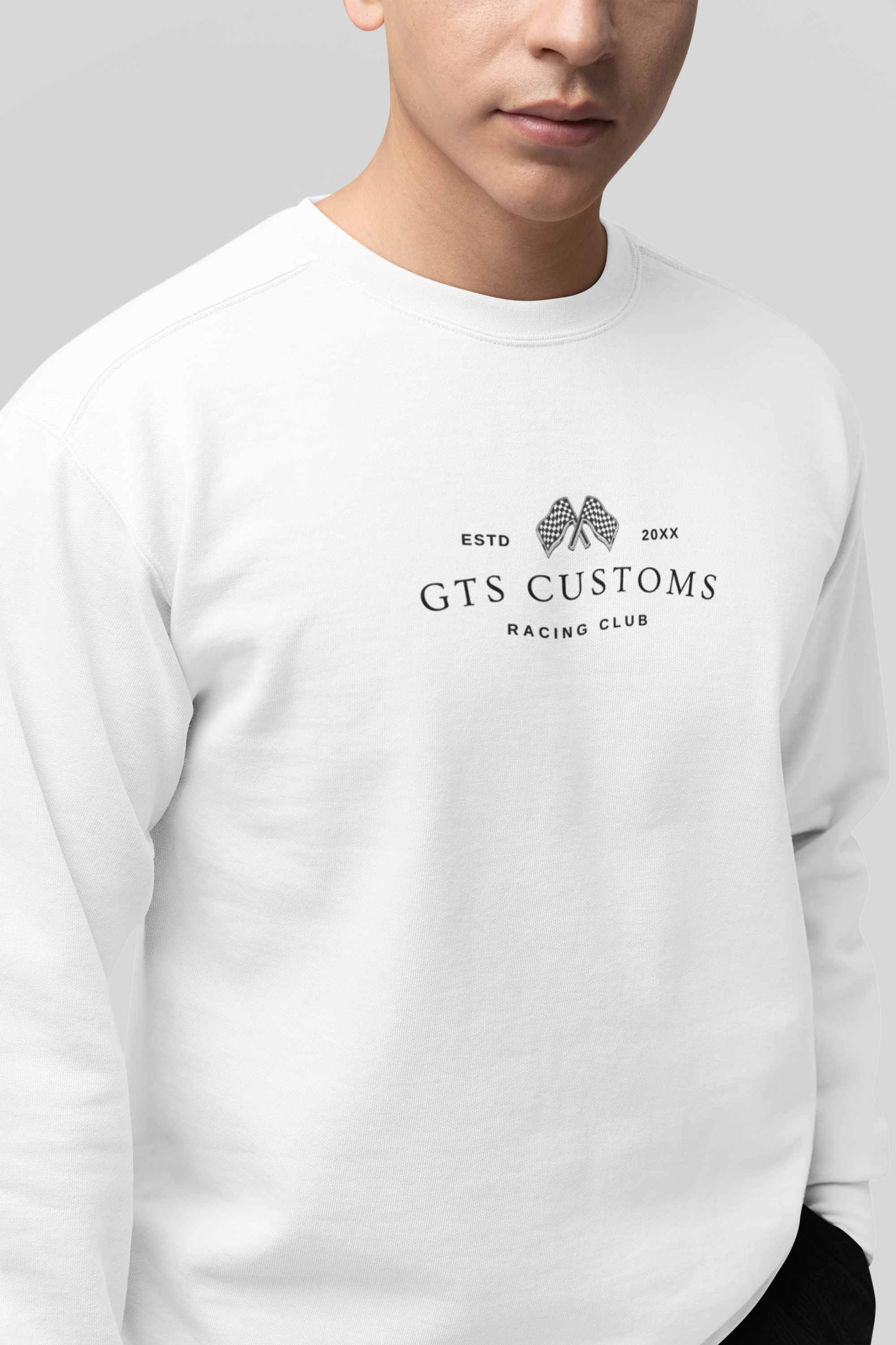 Moletom Careca GTS Racing Club - GTSM2 - Loja GTS Customs