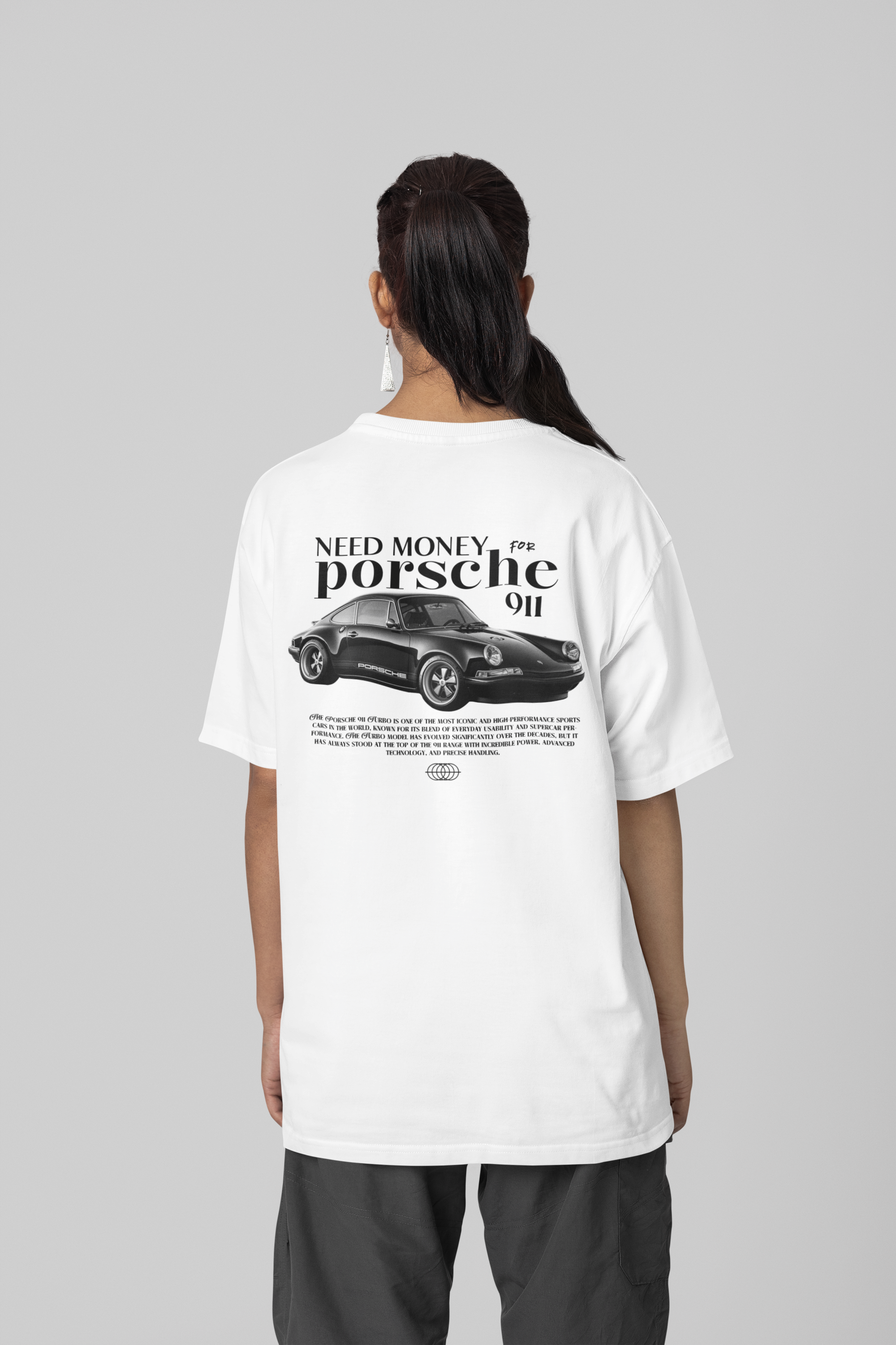 Camiseta Need Money for Porsche Classic - GTSO30