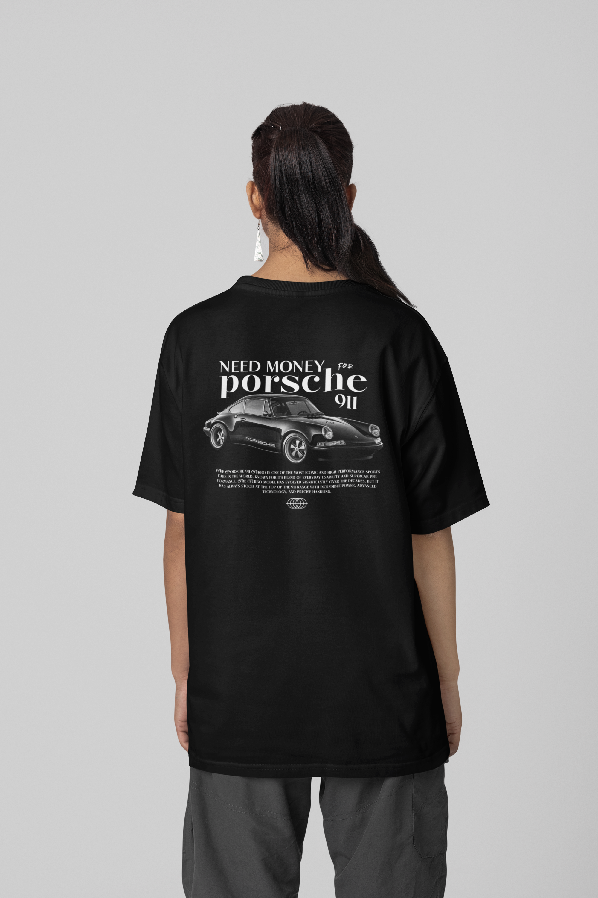 Camiseta Need Money for Porsche Classic - GTSO30