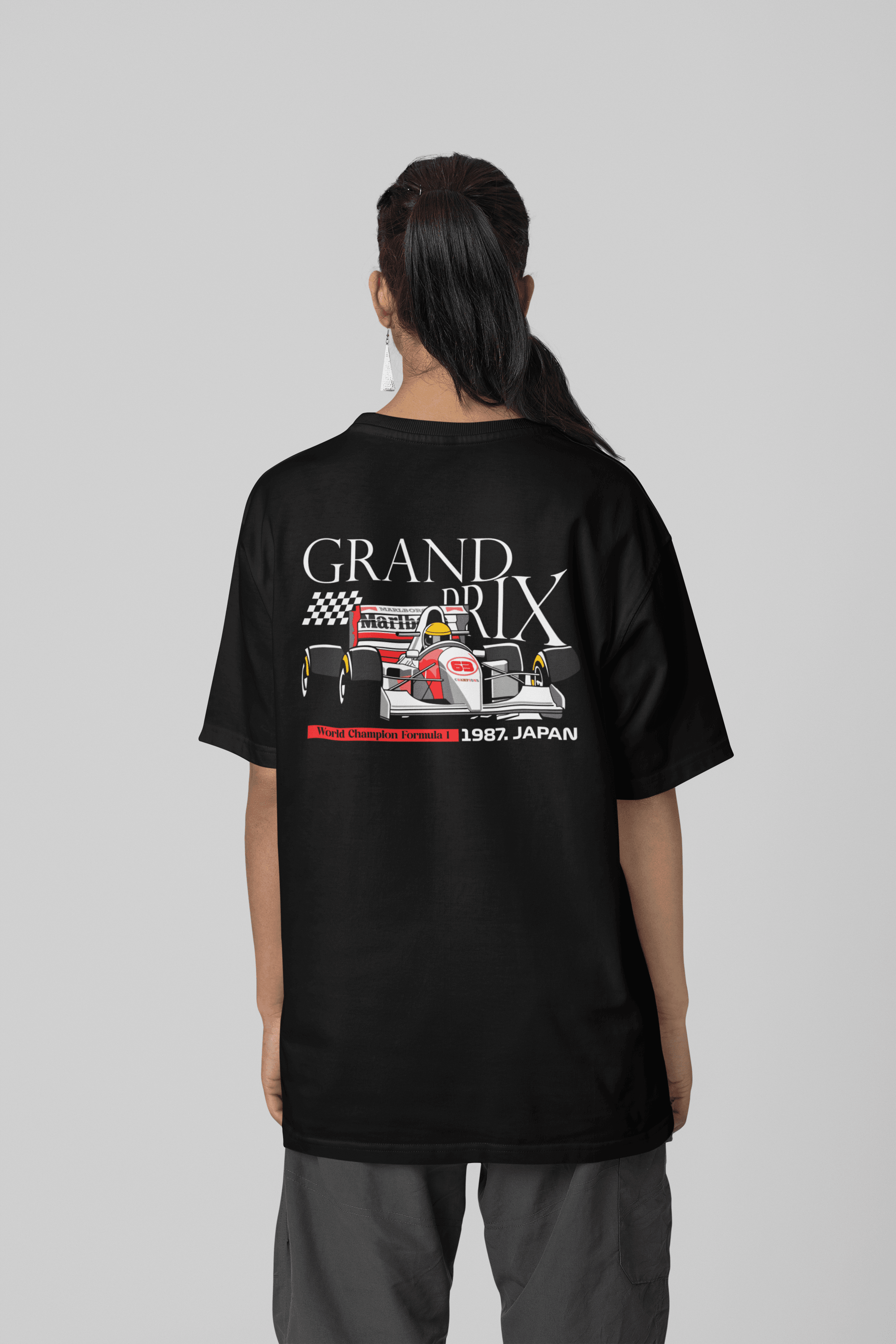 Camiseta Oversized Grand Prix Japan Formula 1 - GTSO25