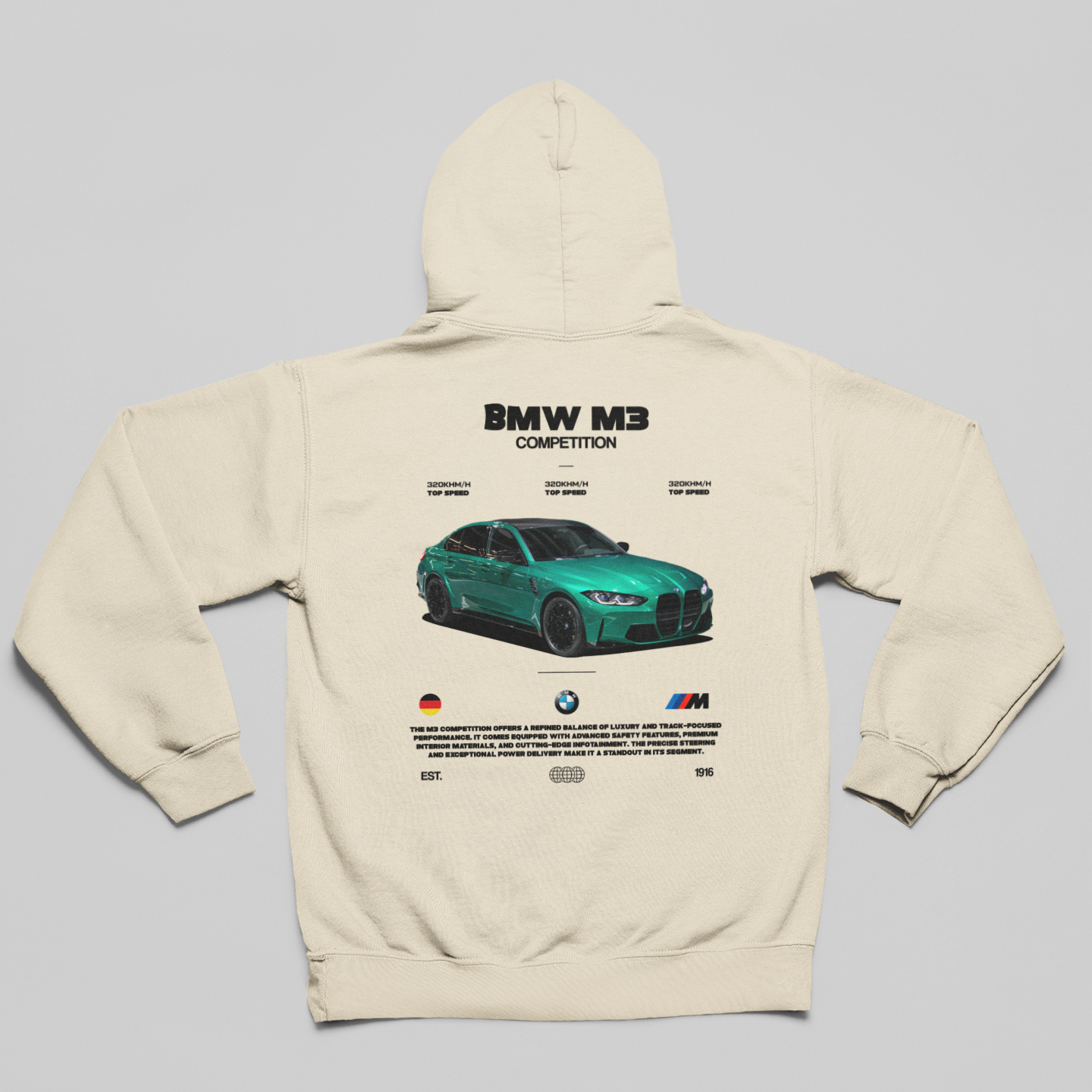 Moletom com Capuz BMW M3 - GTSC18
