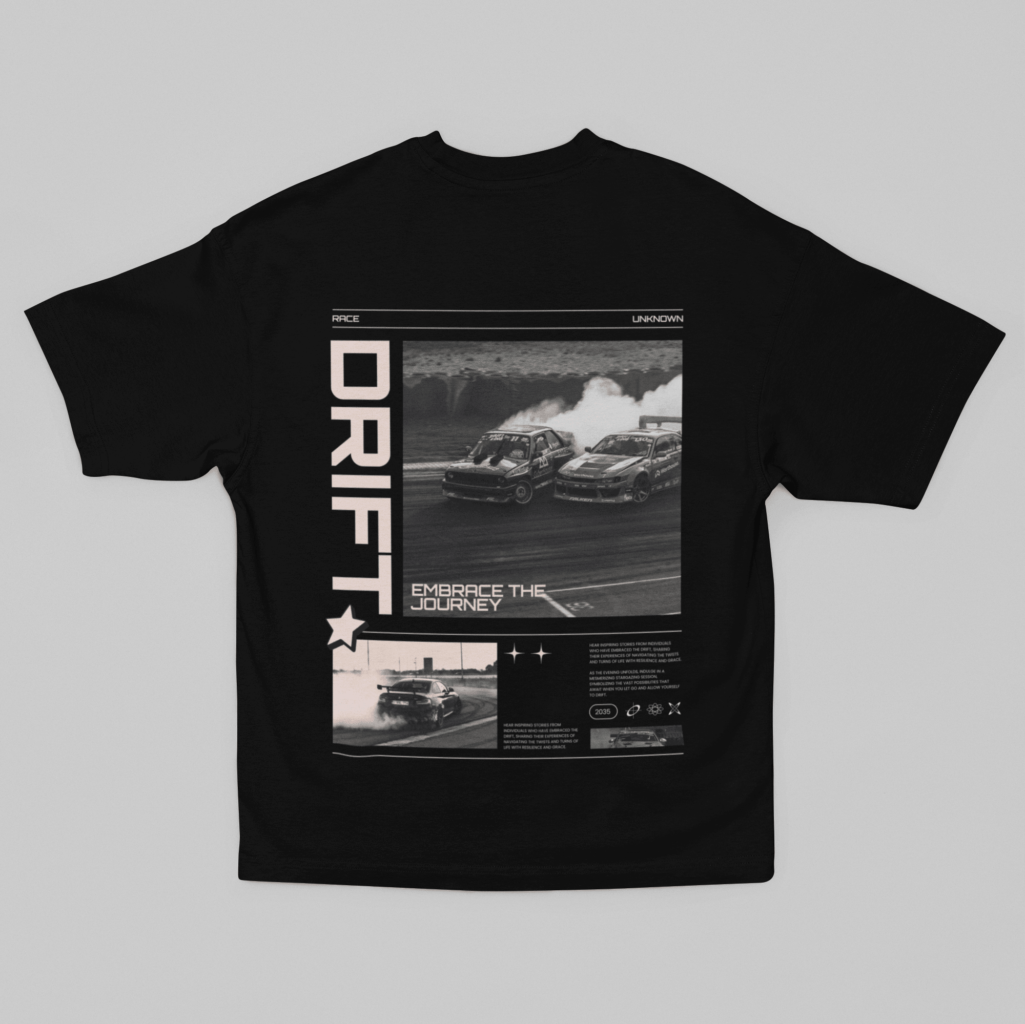 Camiseta Oversized Drift - GTSO13