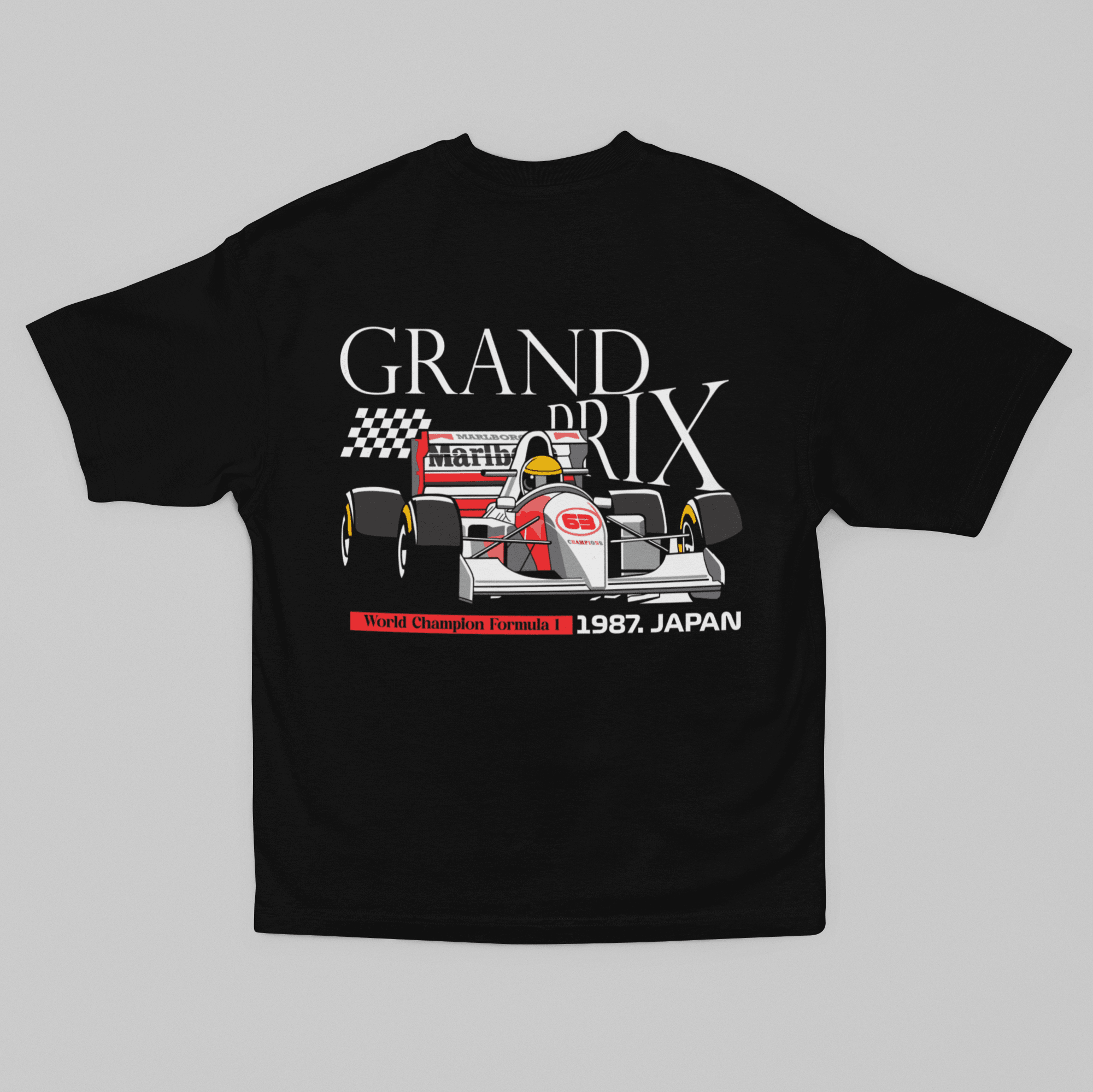 Camiseta Oversized Grand Prix Japan Formula 1 - GTSO25