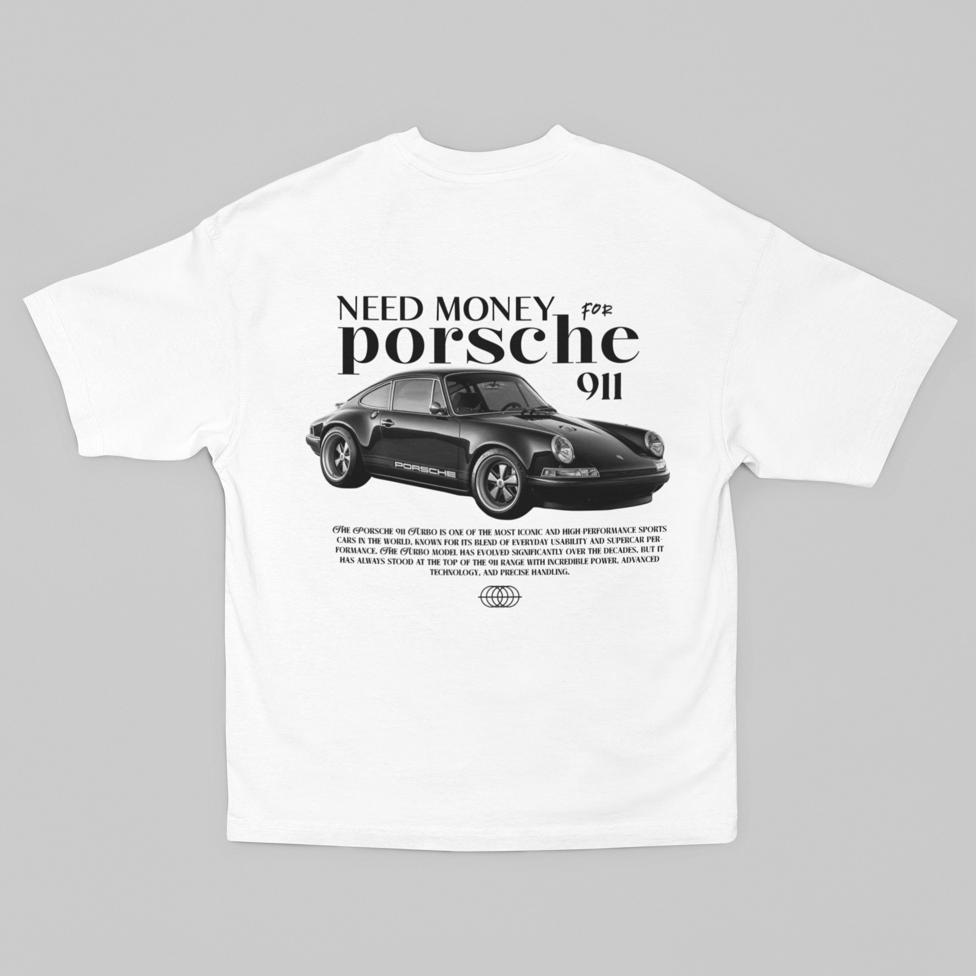 Camiseta Need Money for Porsche Classic - GTSO30