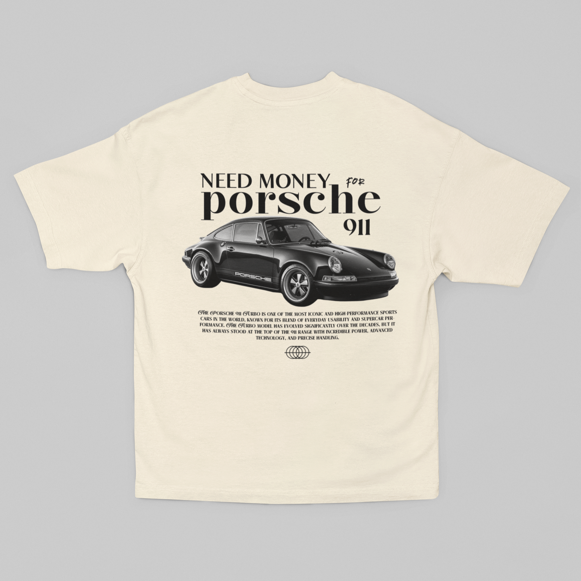 Camiseta Need Money for Porsche Classic - GTSO30