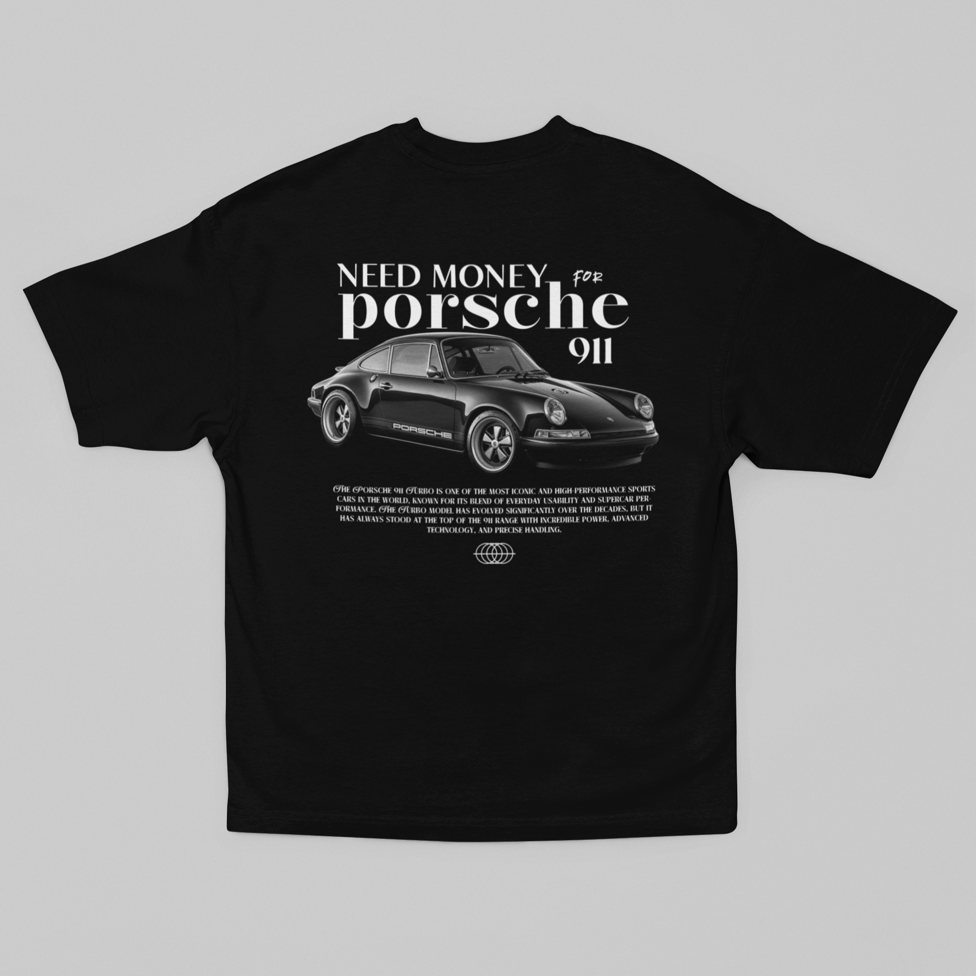 Camiseta Need Money for Porsche Classic - GTSO30