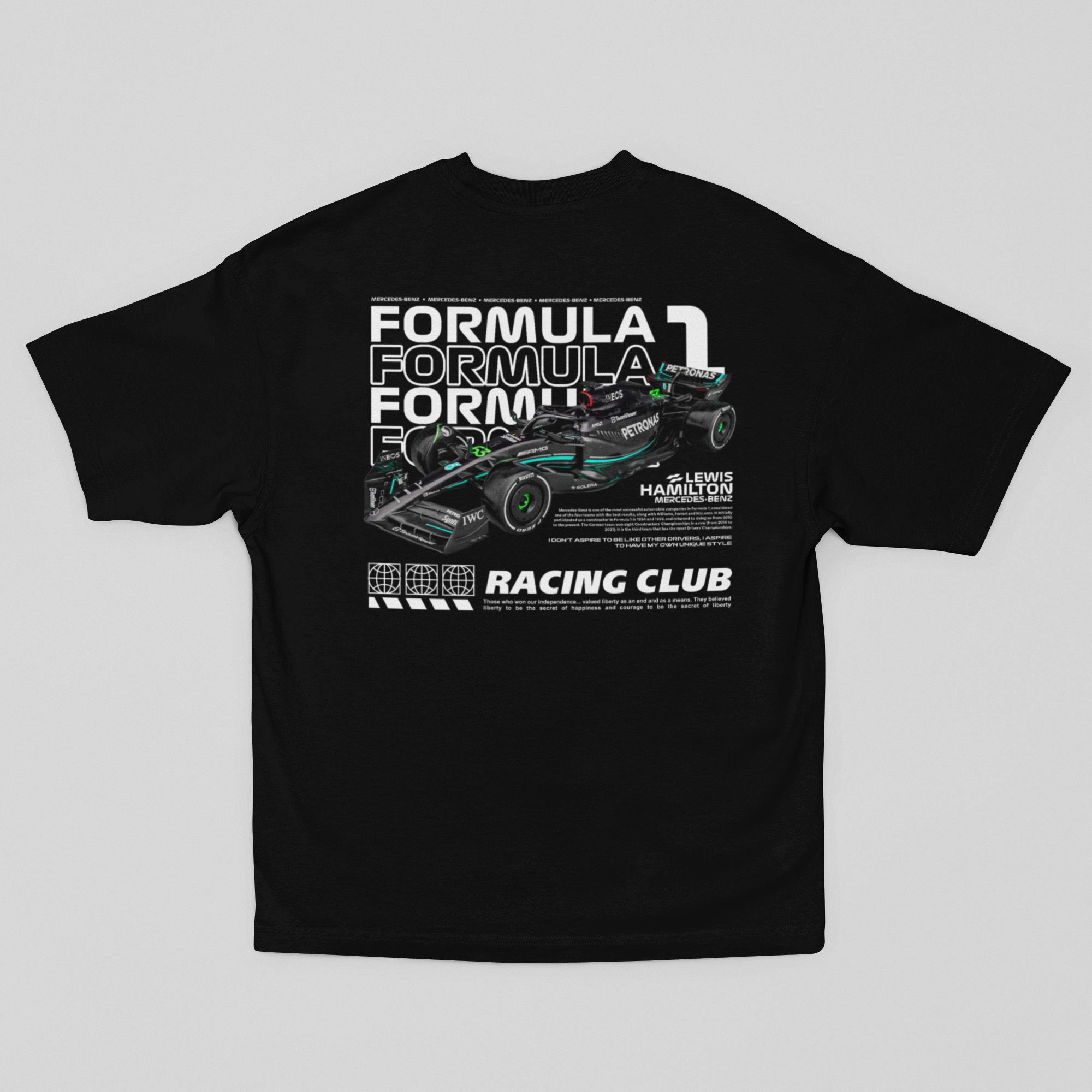 Camiseta Oversized Hamilton - GTSO63
