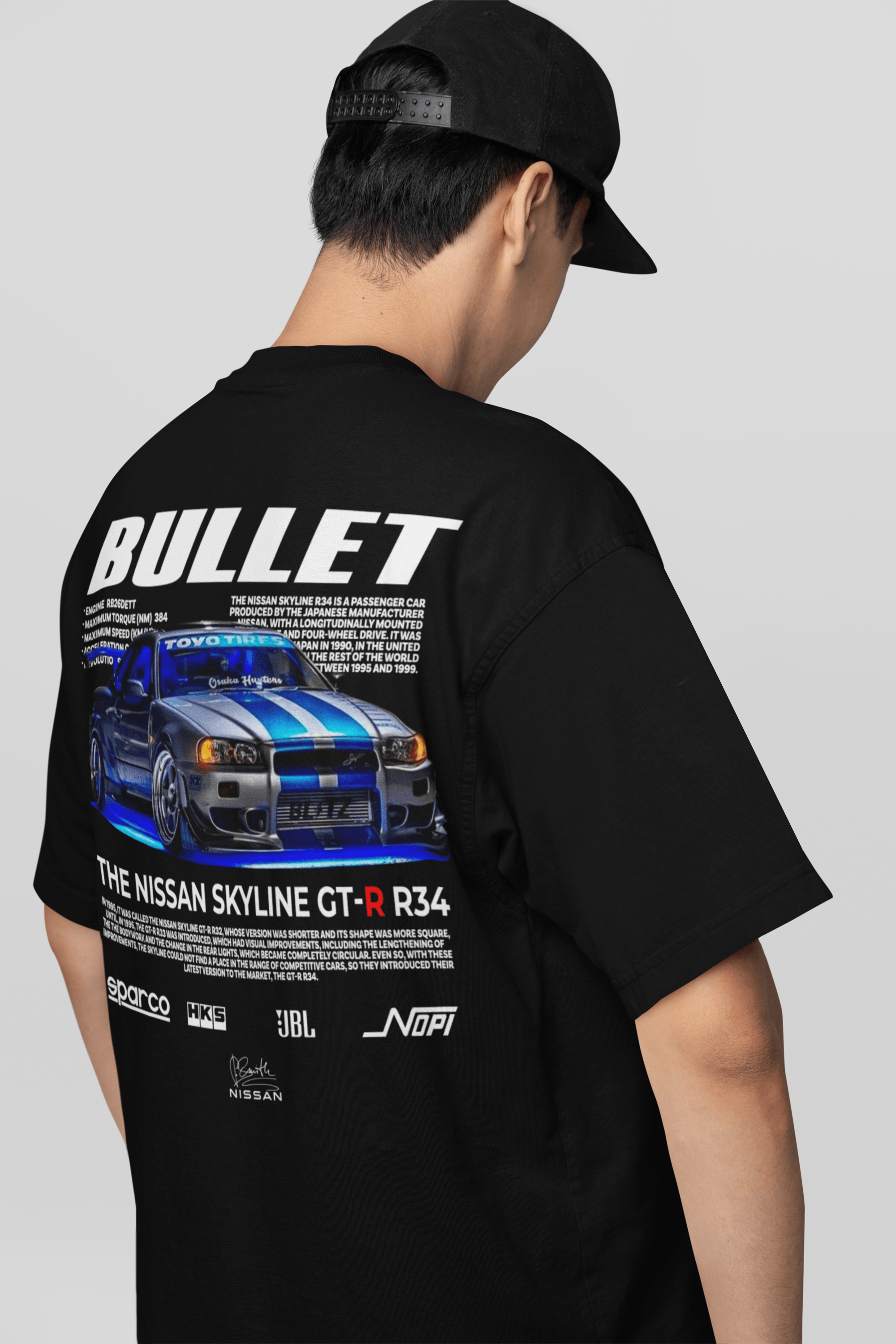 Camiseta do Brian + Skyline GT-R Velozes e Furiosos - GTS60-D