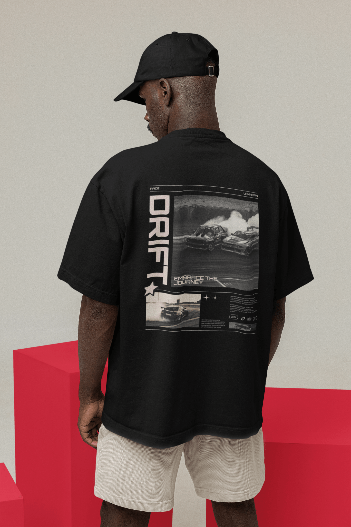 Camiseta Oversized Drift - GTSO13