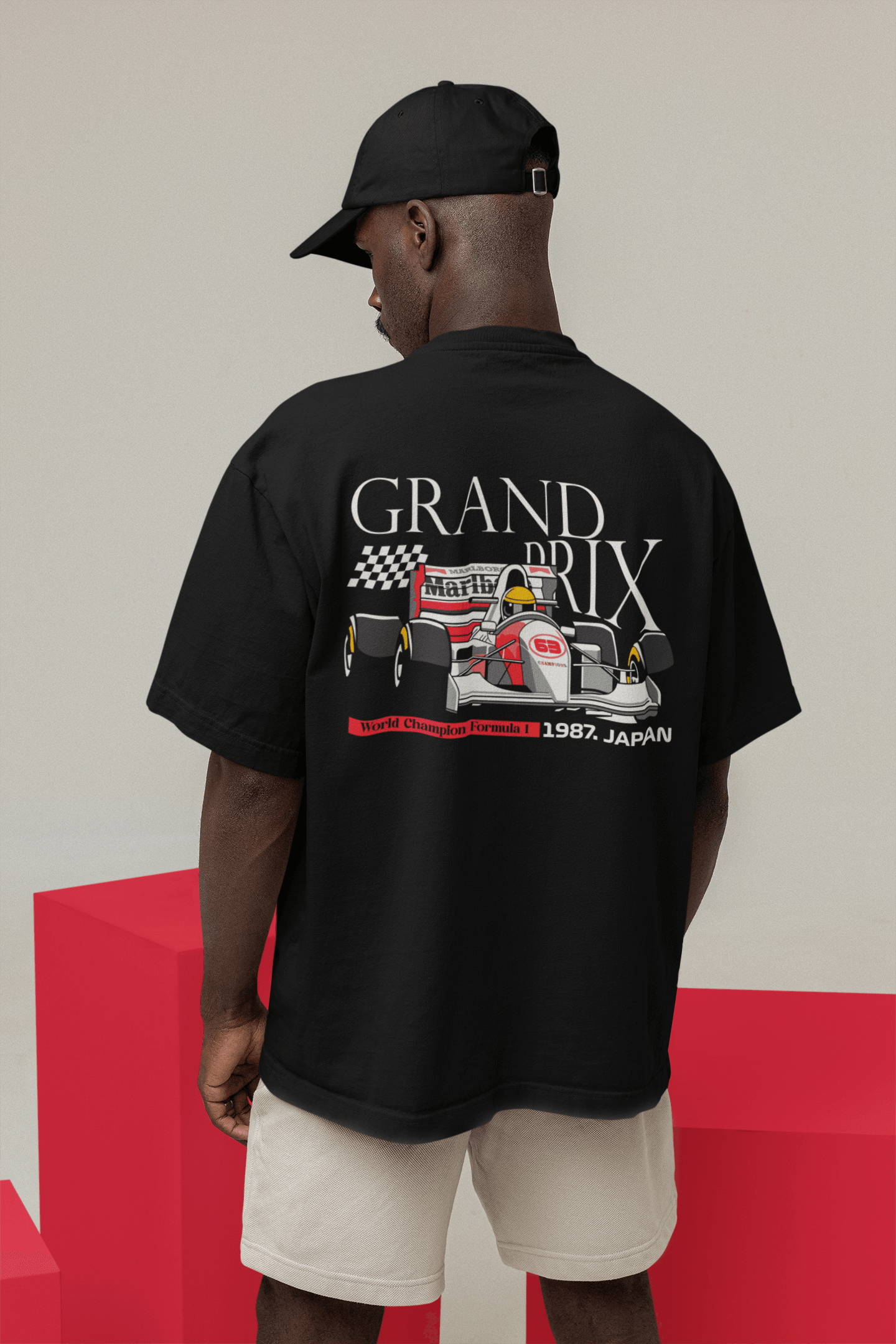 Camiseta Oversized Grand Prix Japan Formula 1 - GTSO25